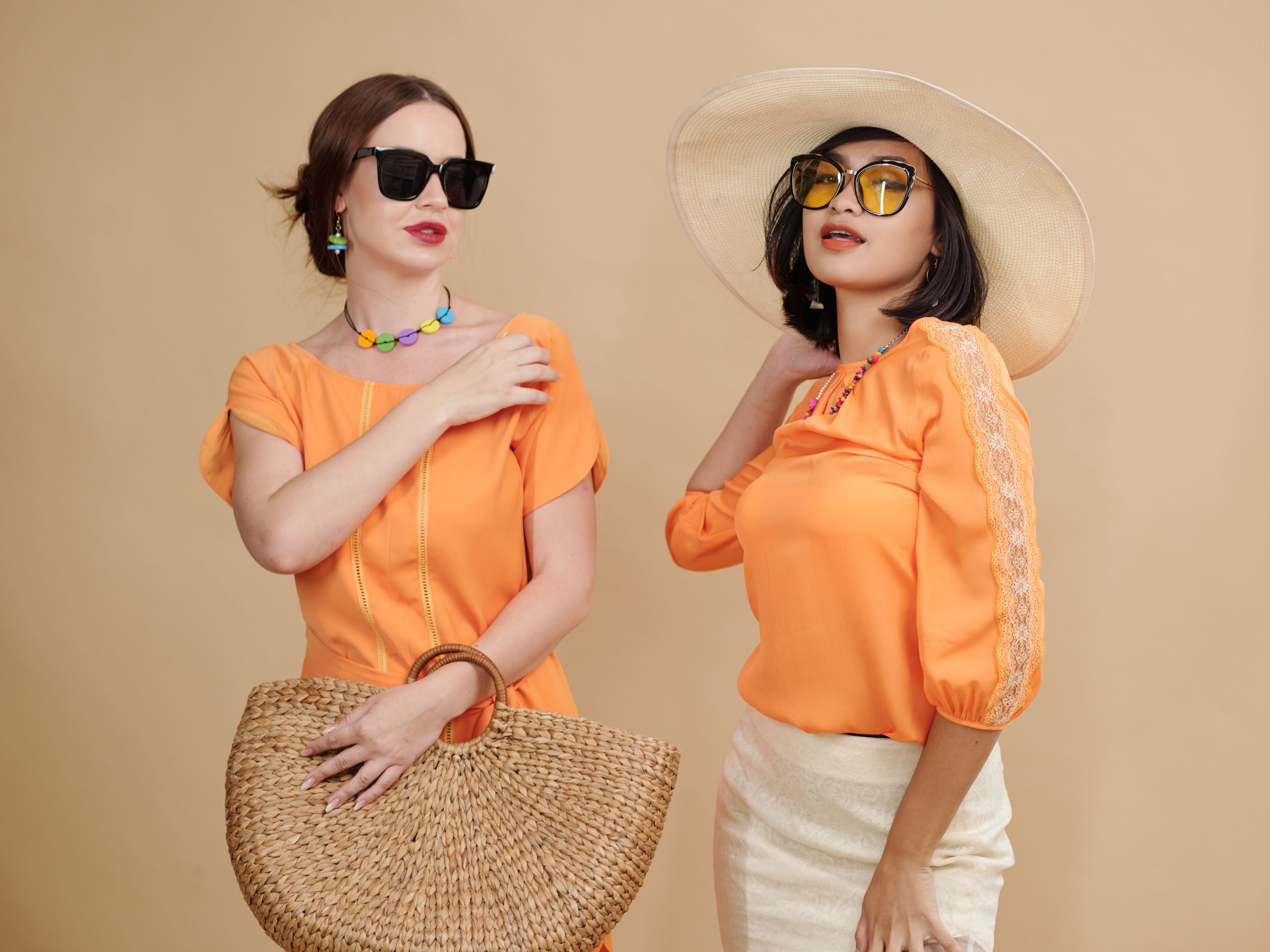 Image of fashion models 