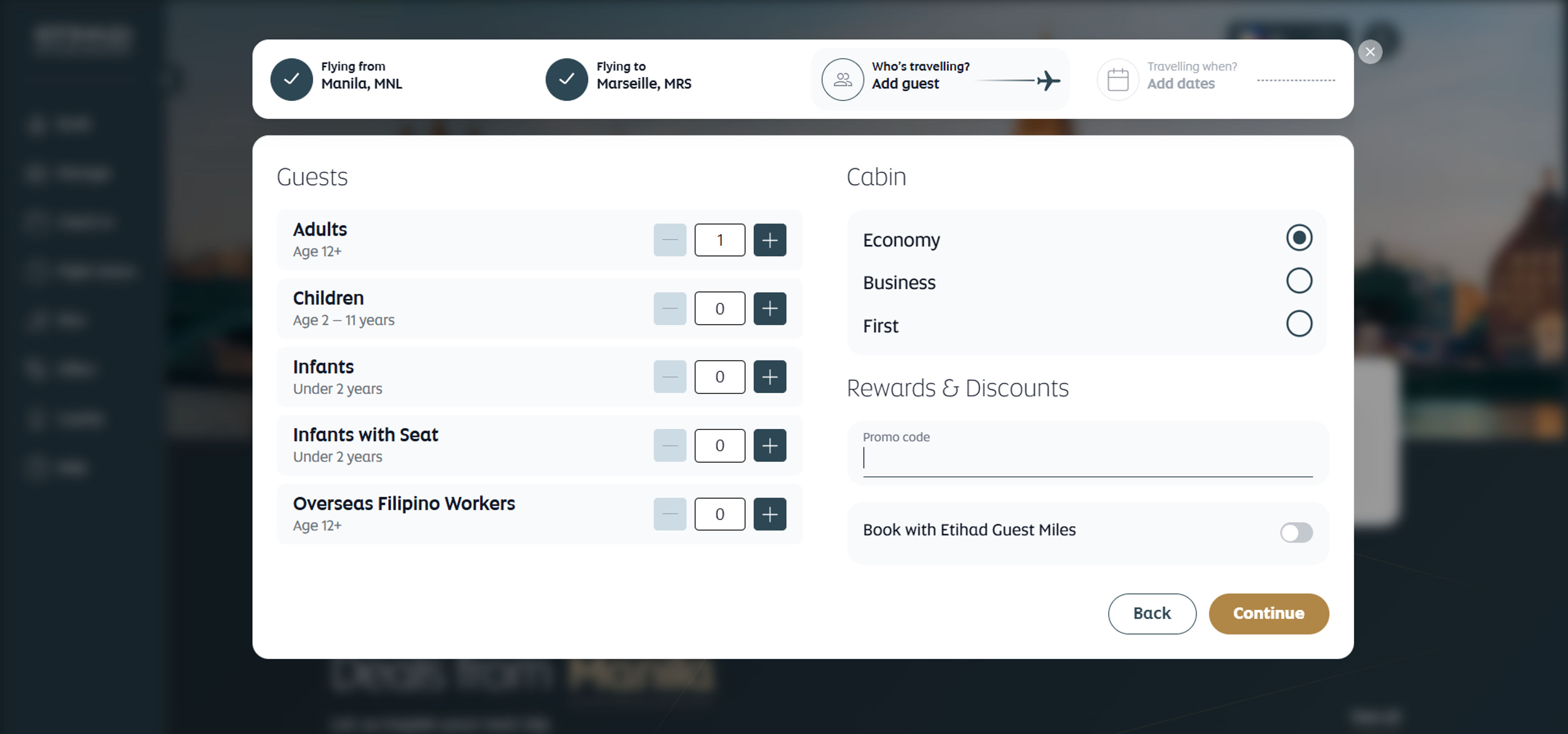 How To Use Coupon For Etihad Airways