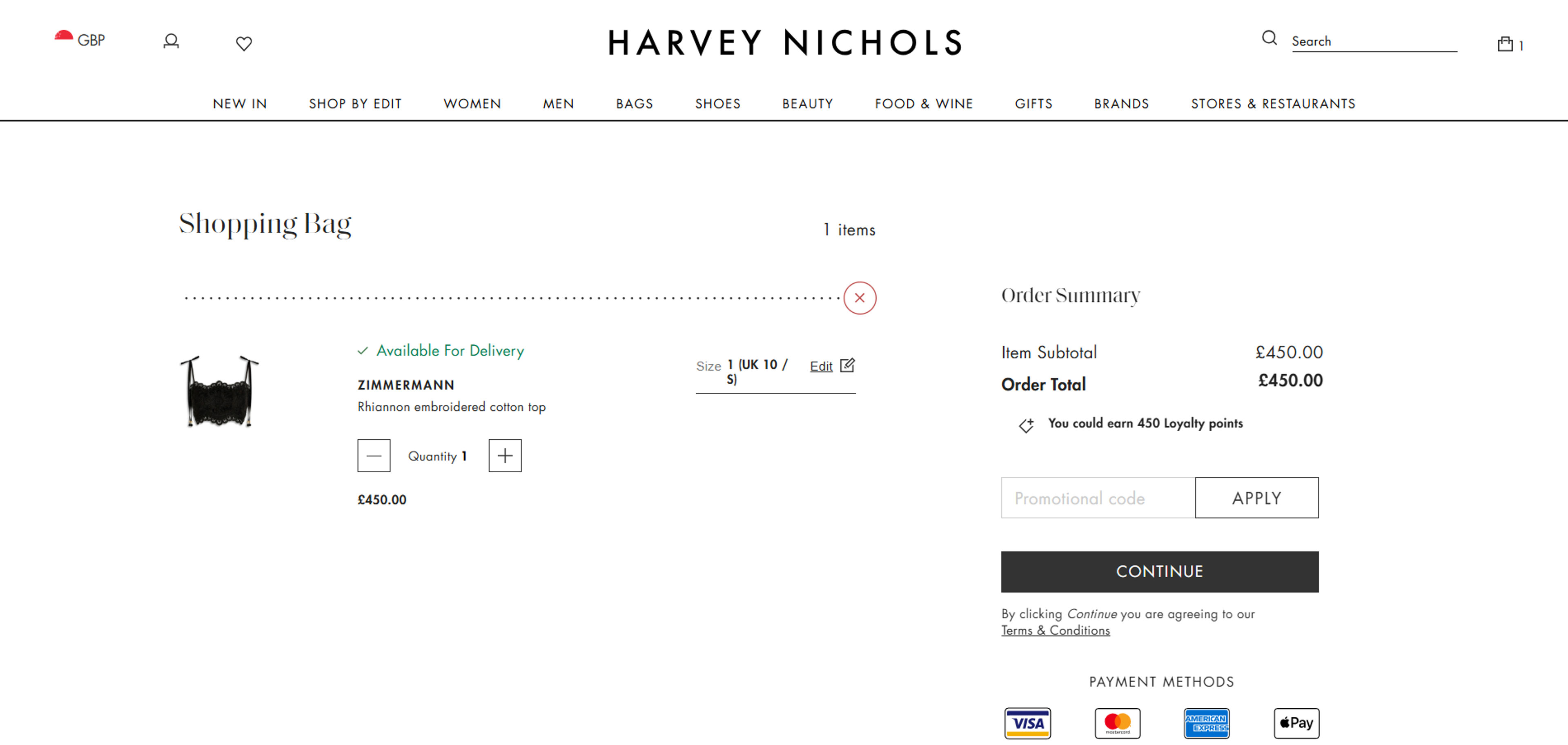 How To Use Coupon For Harvey Nichols