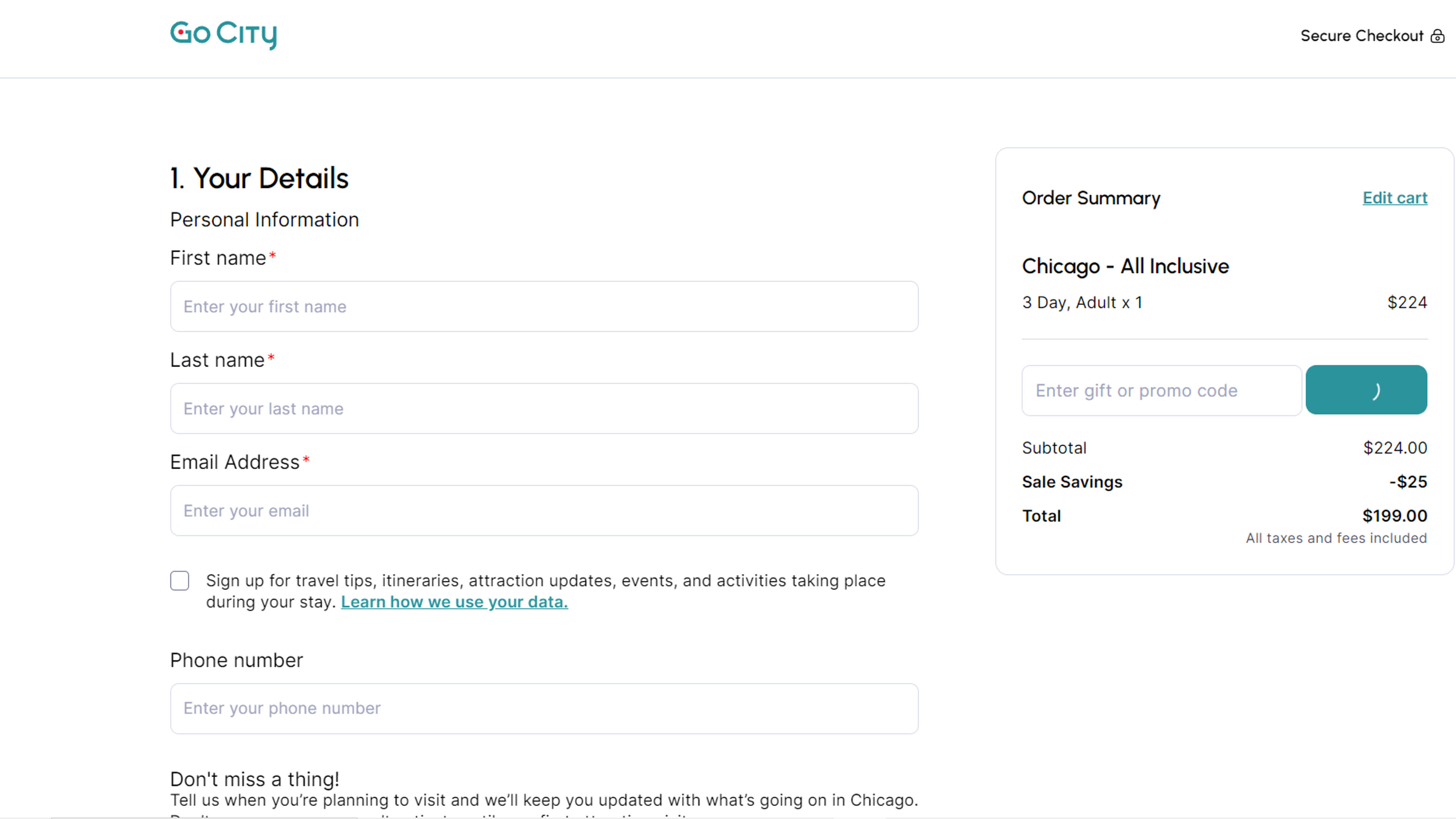 How to use coupon for Go City