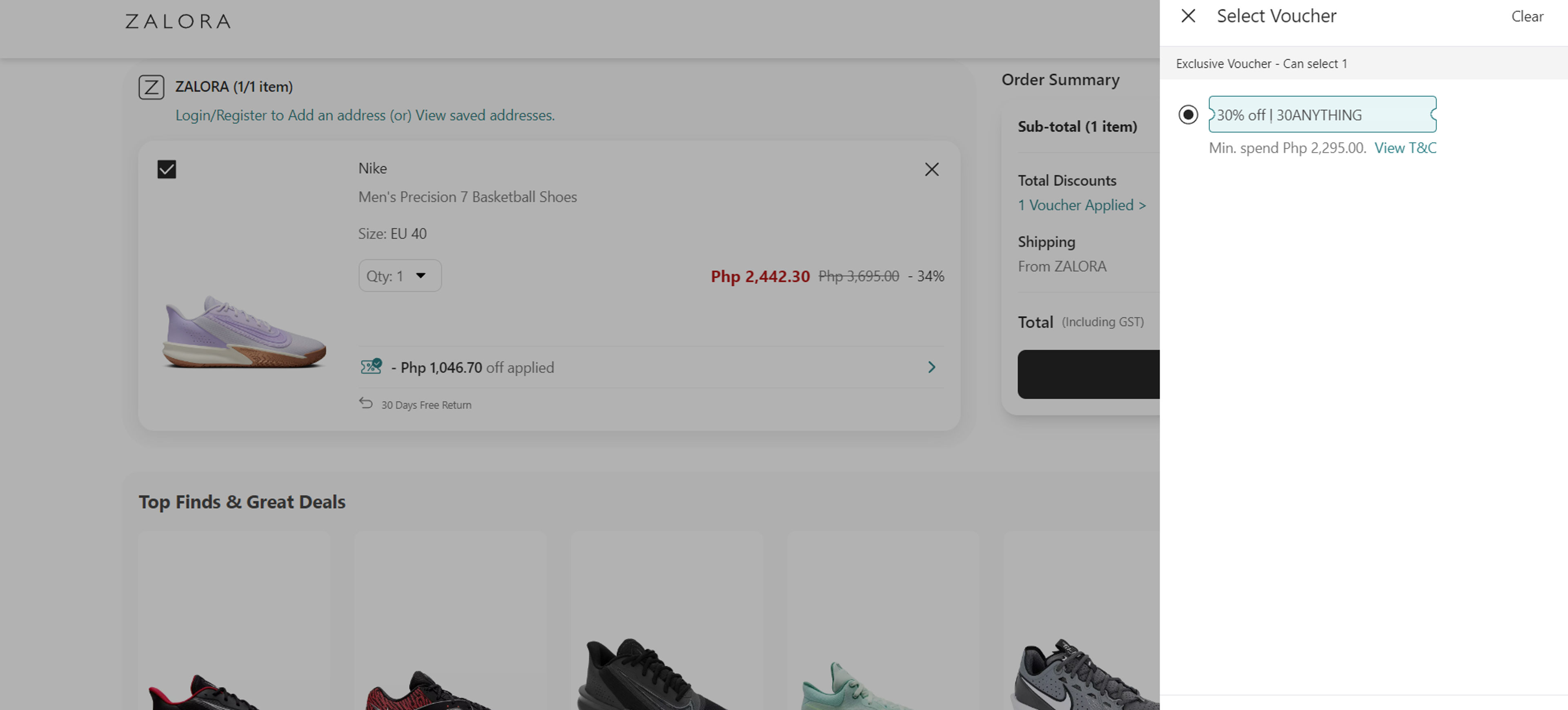 How to use coupon for Zalora