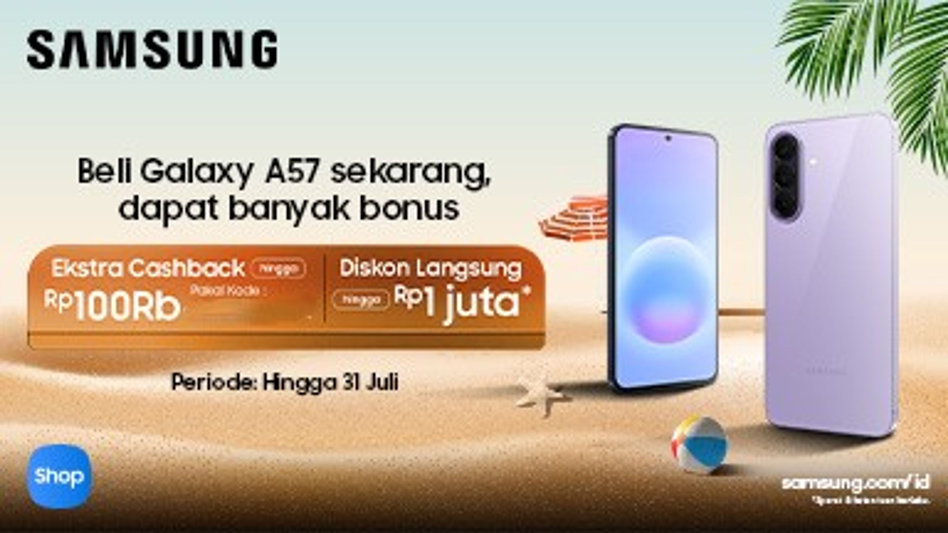 Galaxy A57 Banner