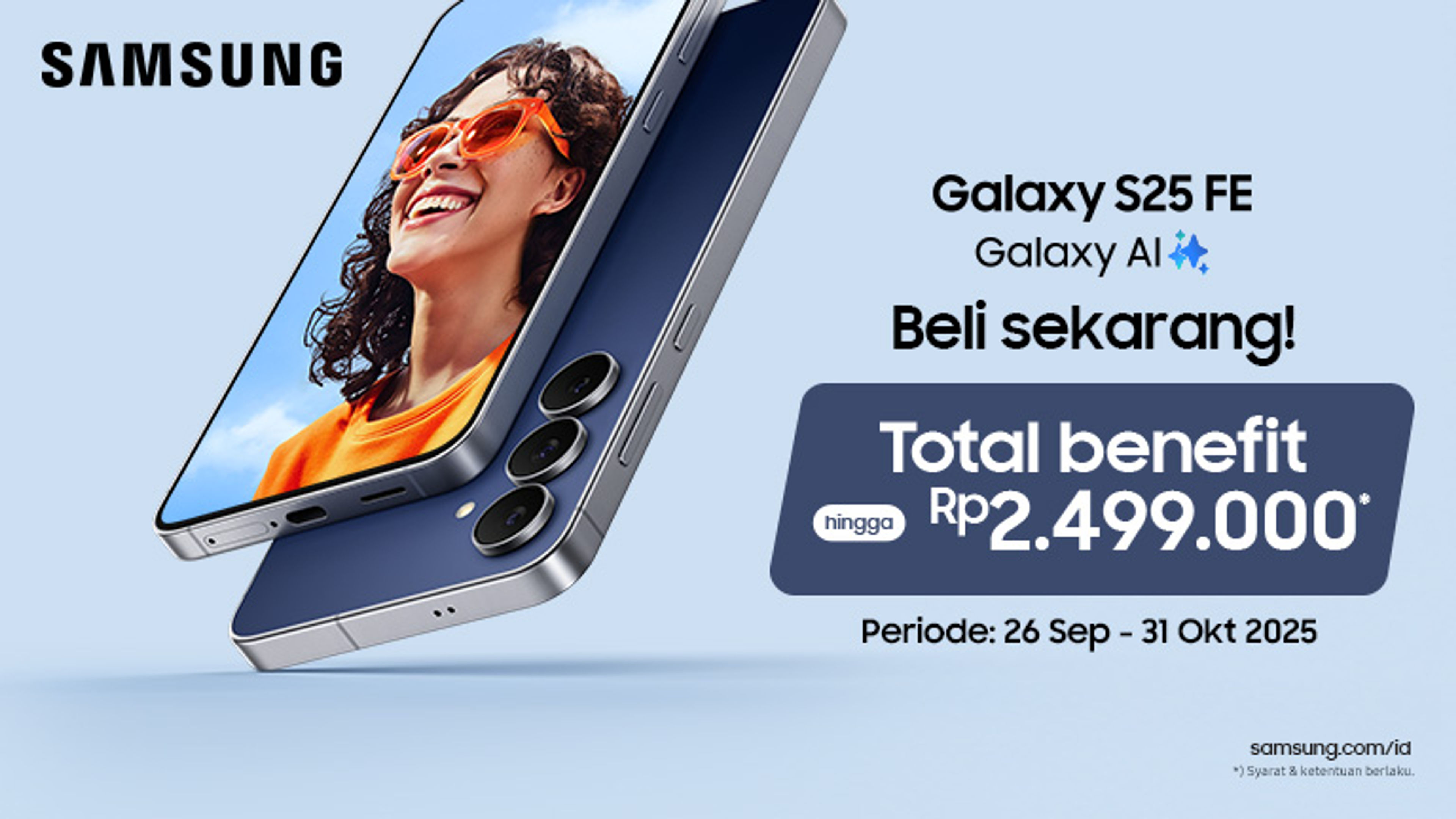 Samsung S25 FE Banner