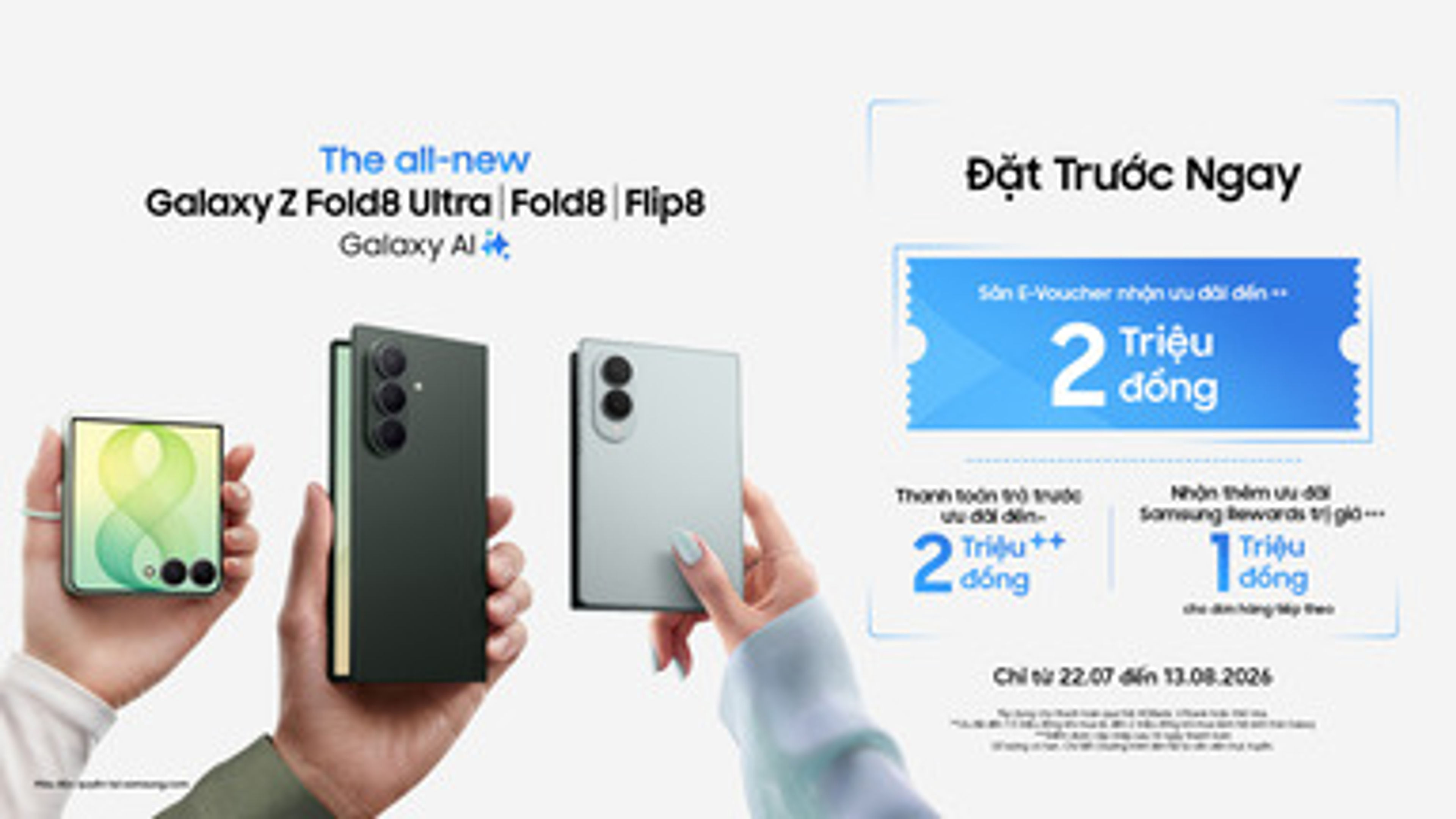 Galaxy Fold & Flip pre order