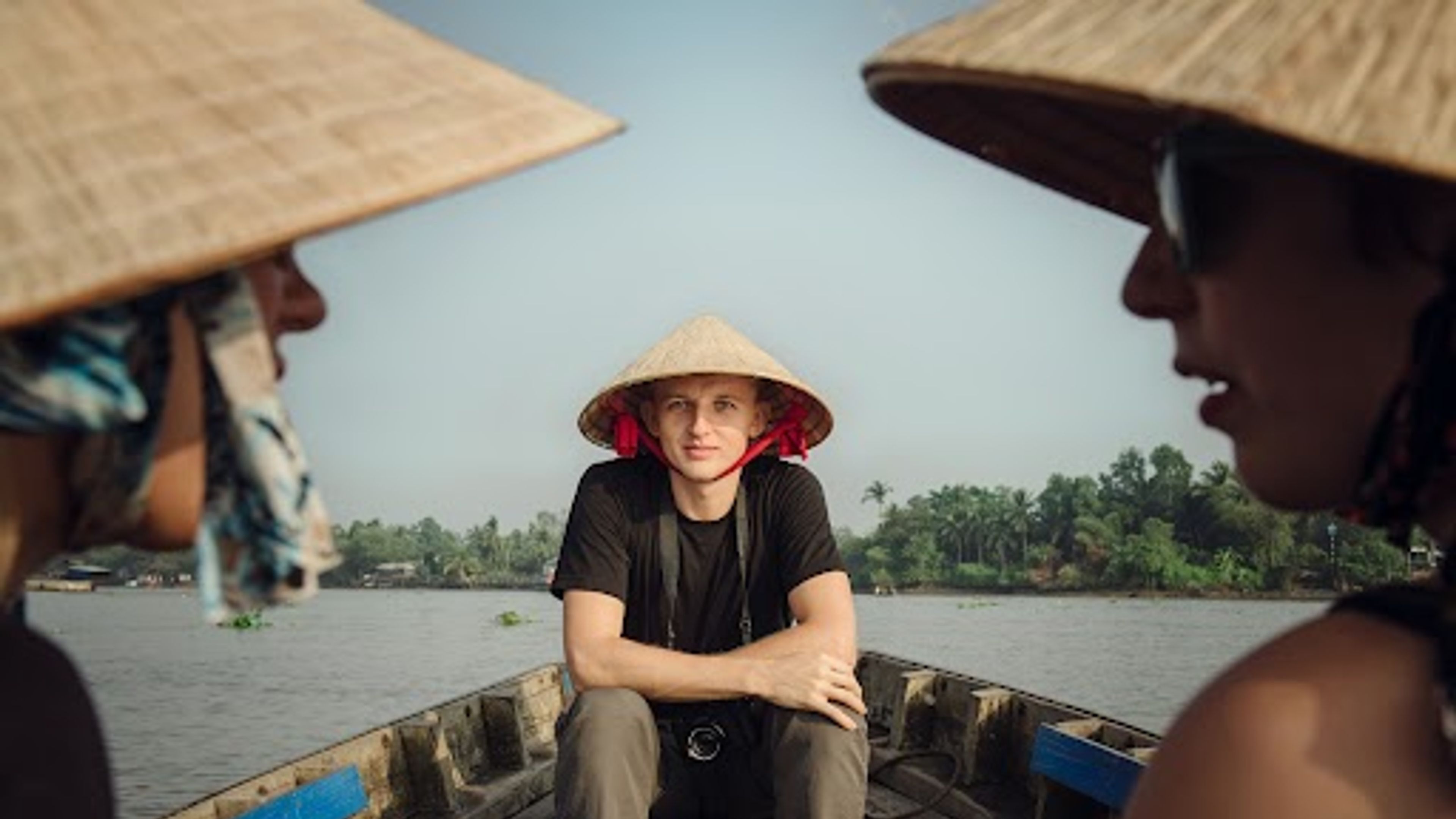 A man travelling 