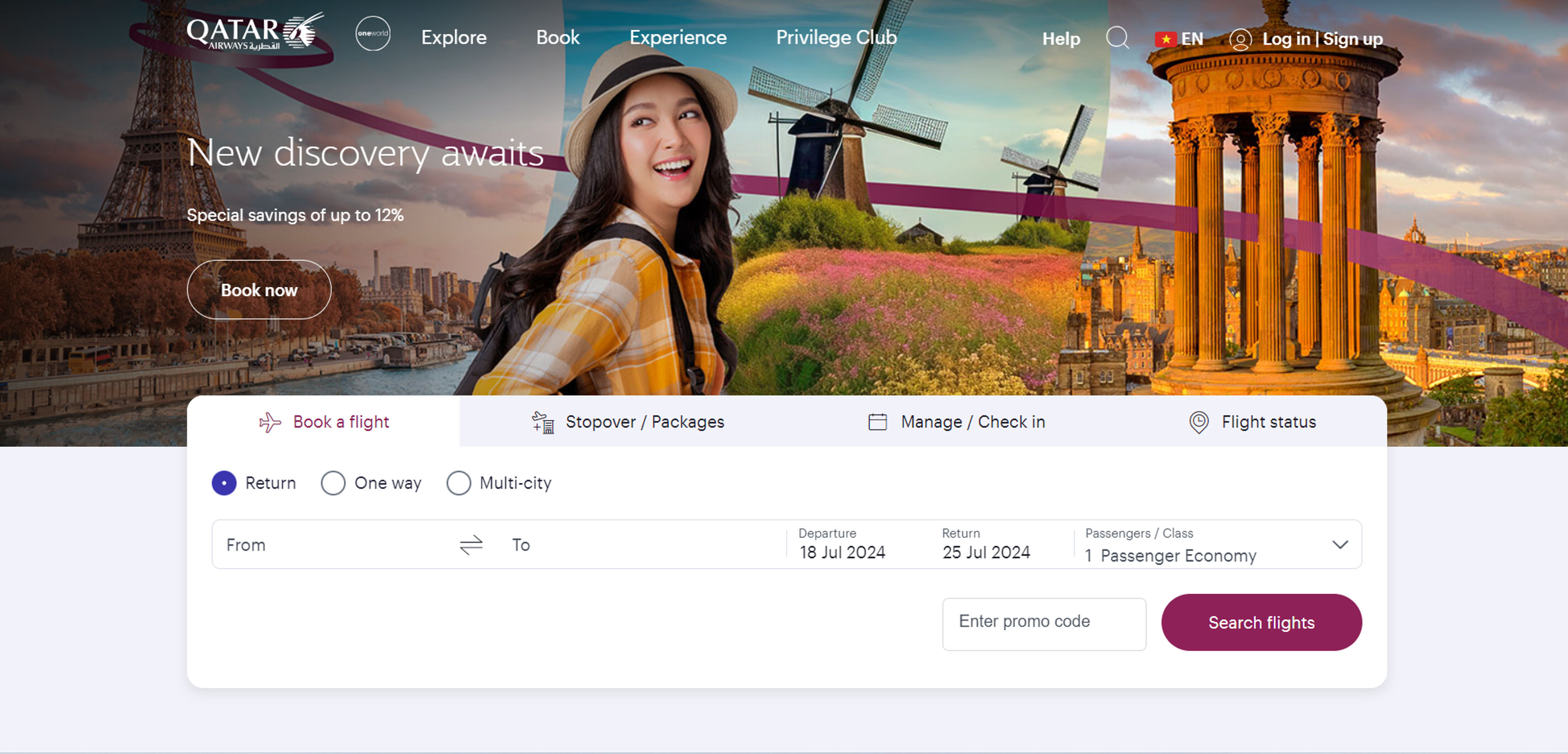 How to Use Coupon for Qatar Airways