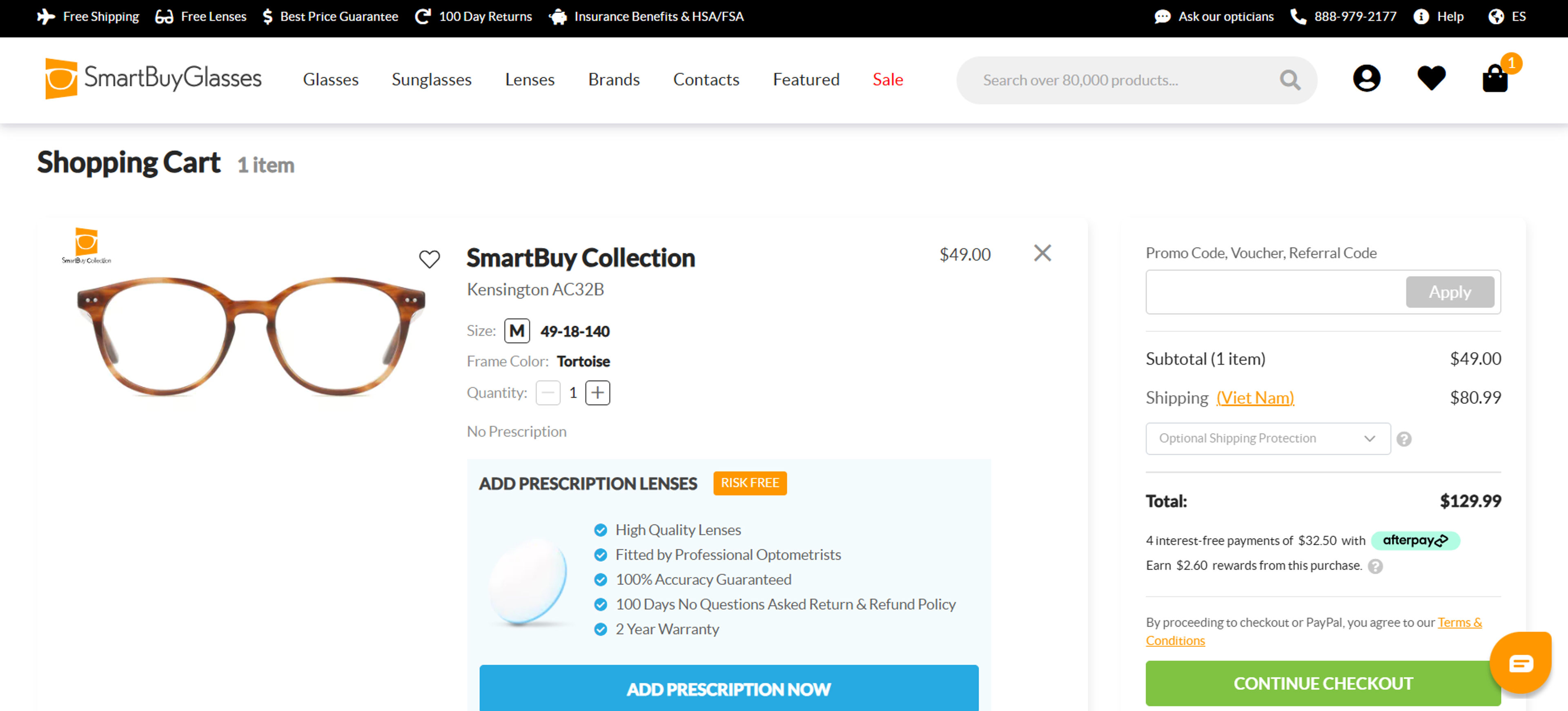 How to Use Coupon for SmartBuyGlasses 
