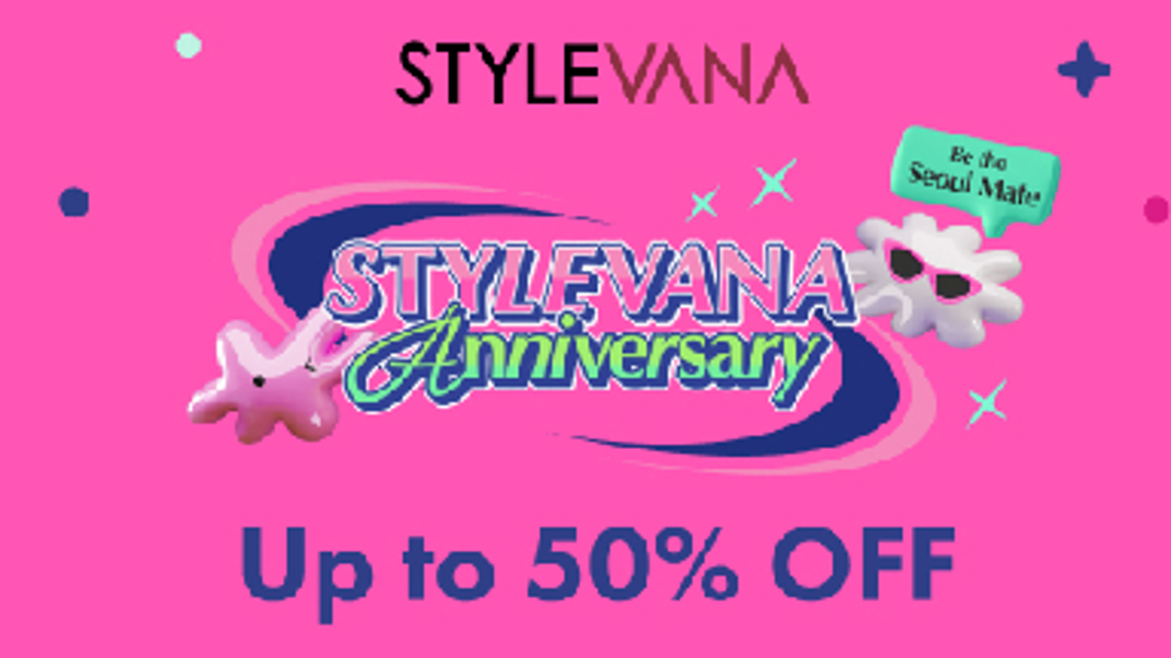 A banner image of Stylevana Anniversary sale offer.