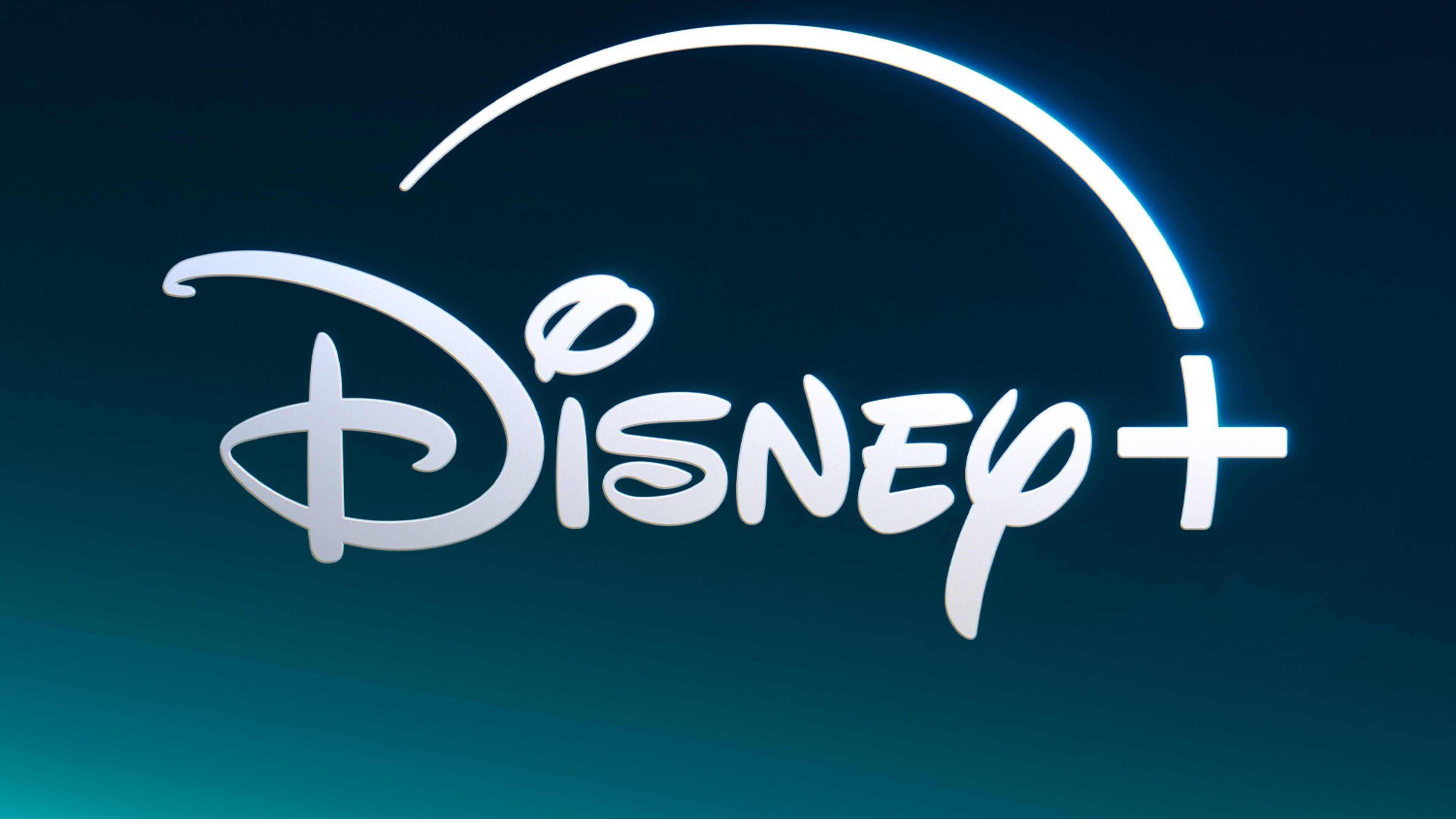 A landscape resolution of brand logo image of Disney Plus