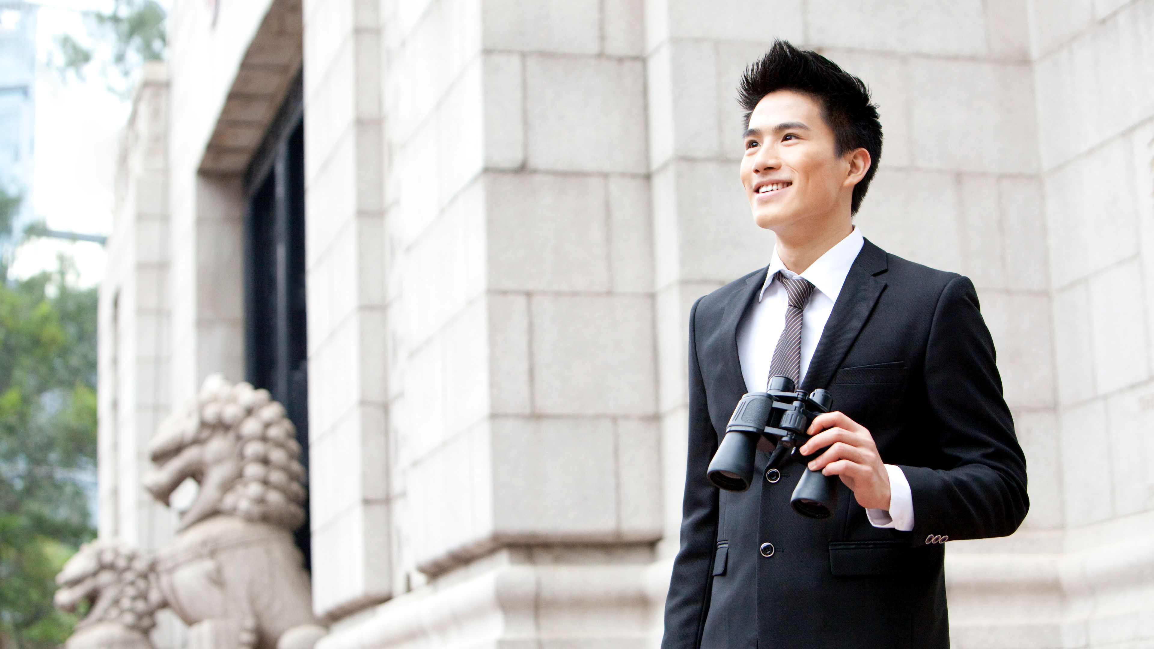 A man in suit