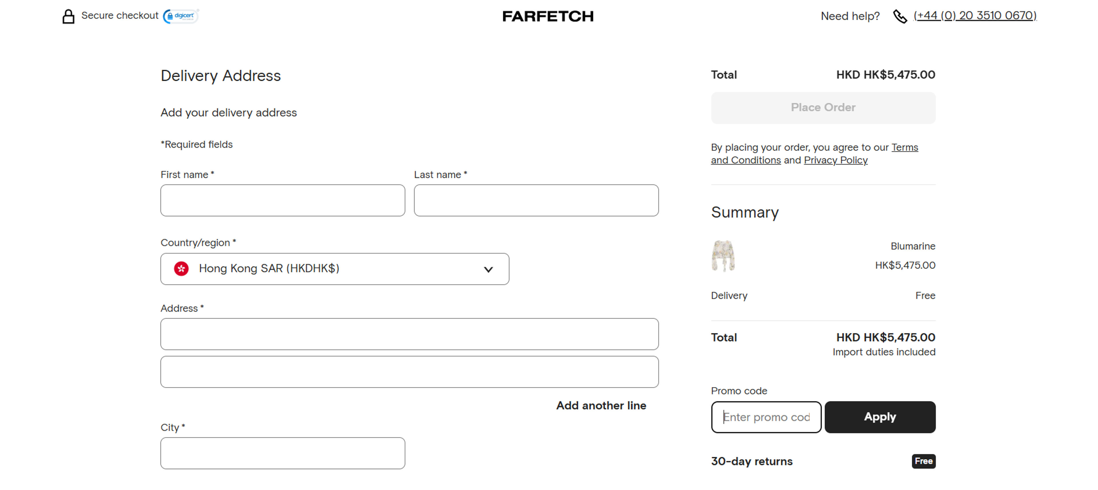 How to use coupon for Farfetch