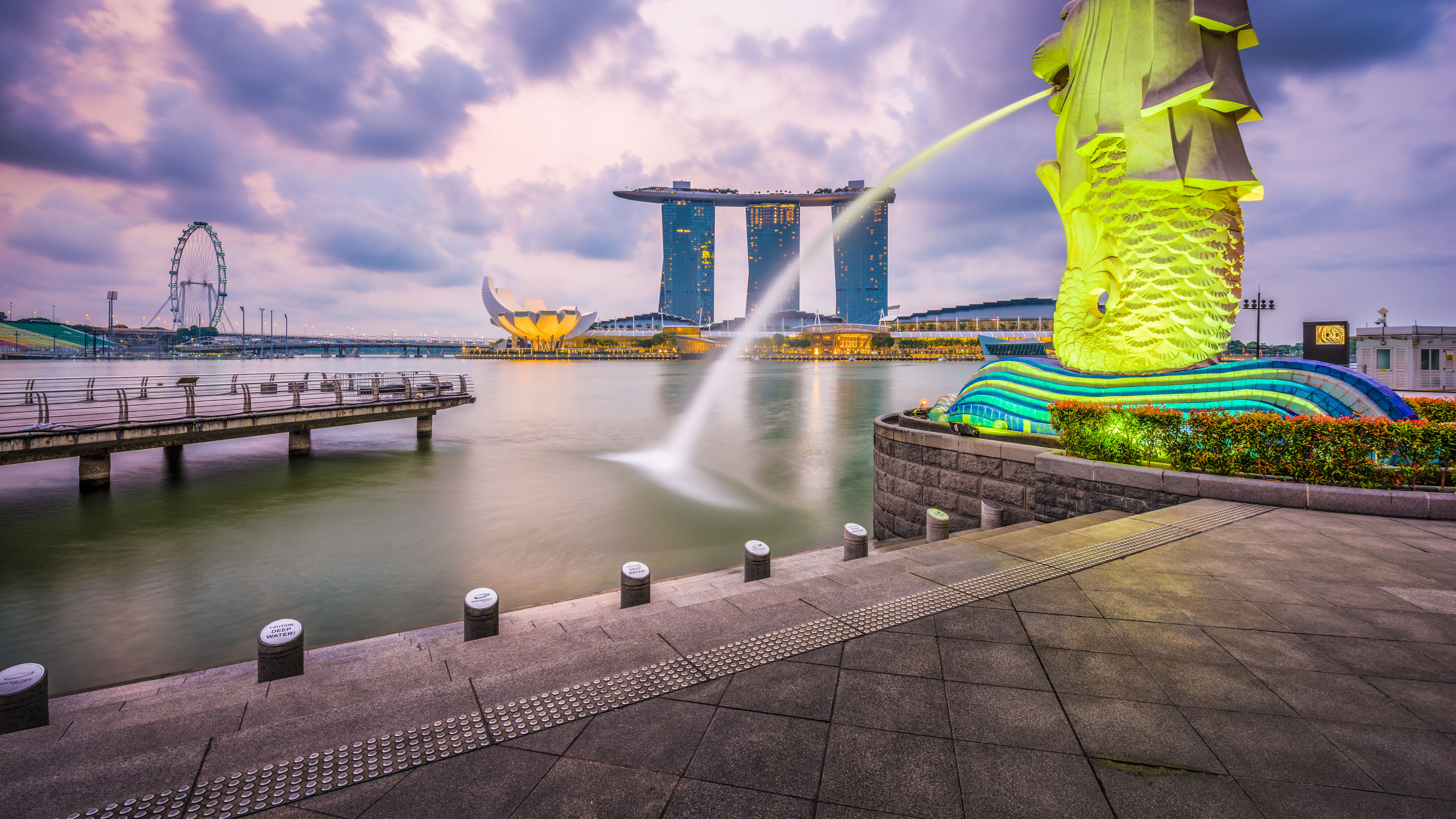 Singapore City Skyline