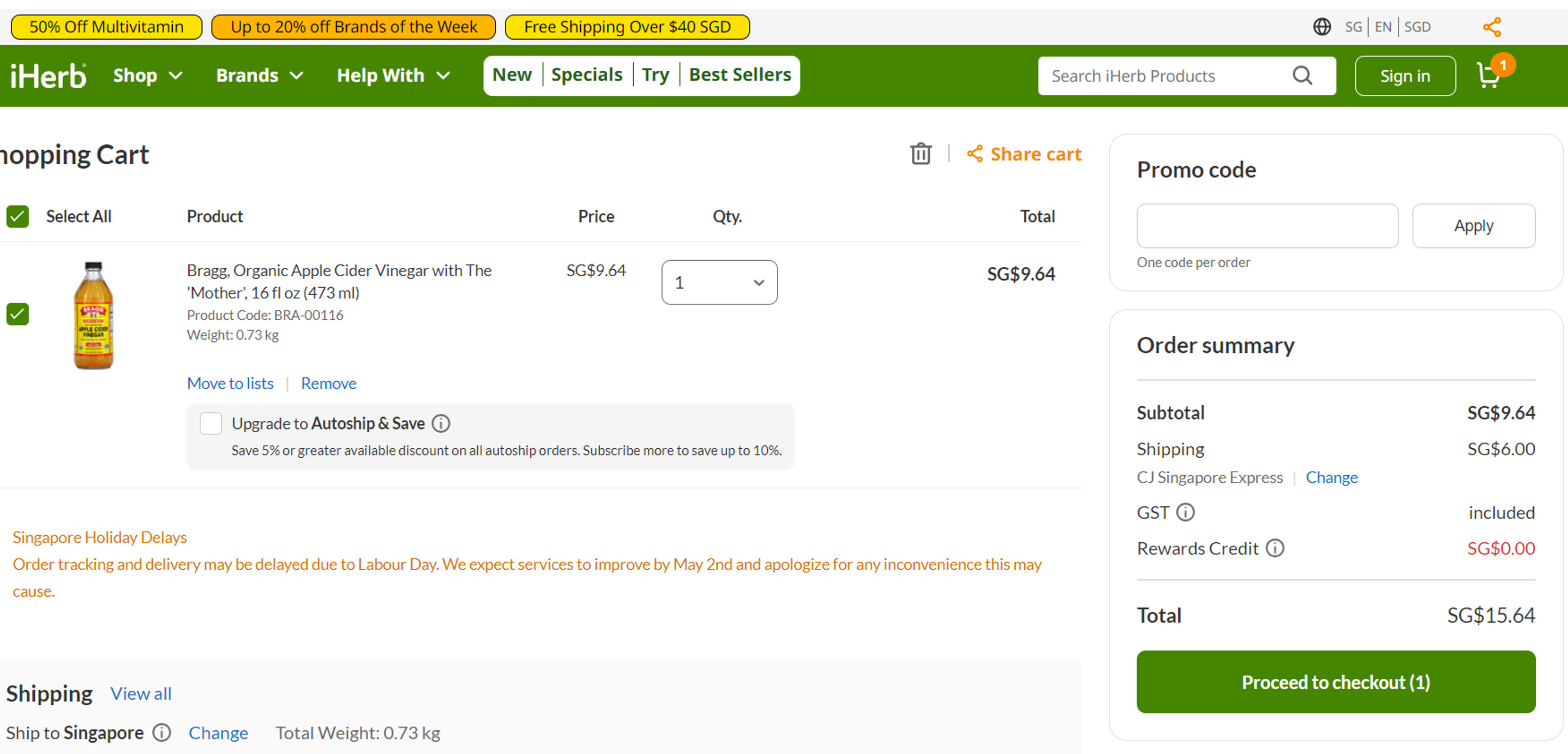 How to use coupon for iHerb