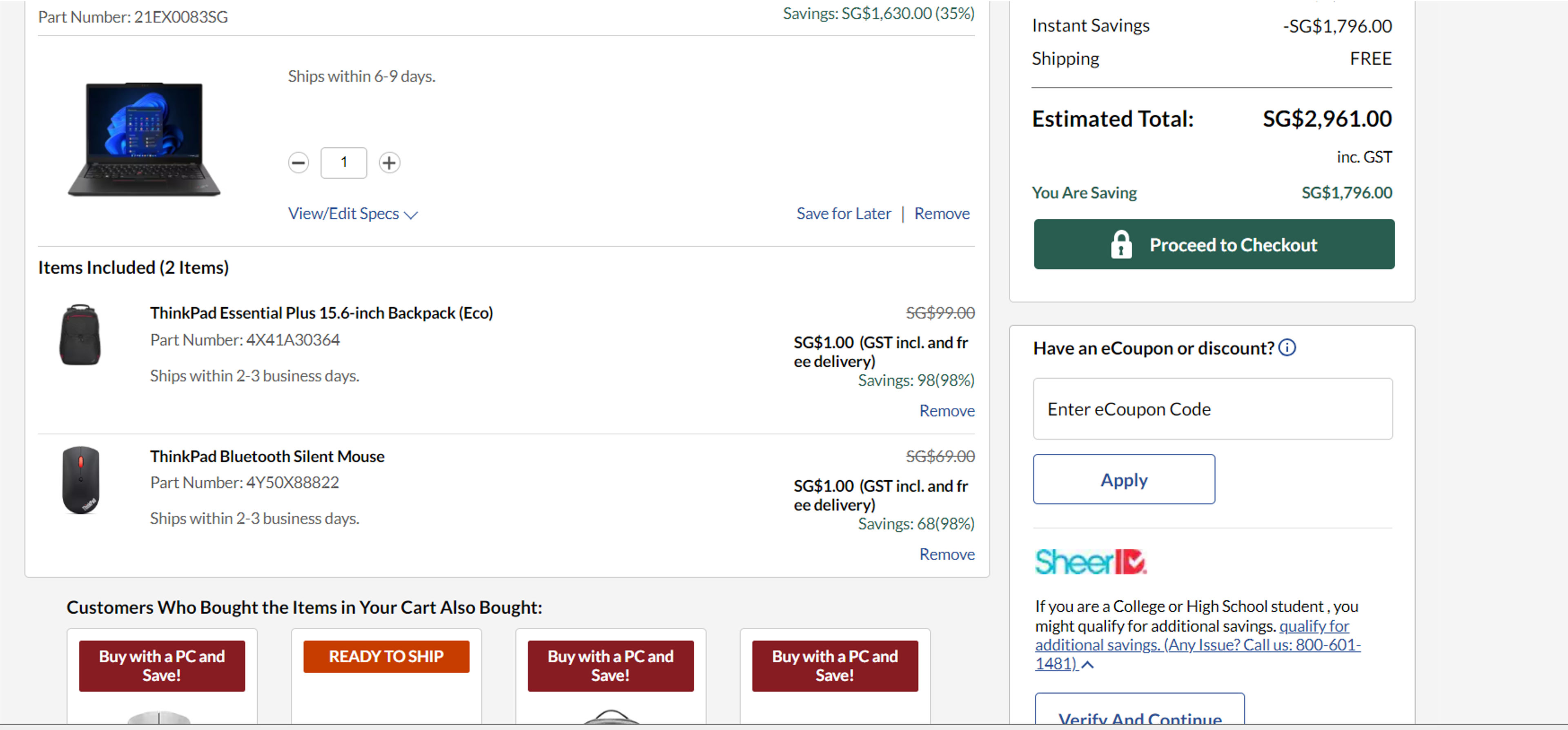 How to use coupon for Lenovo