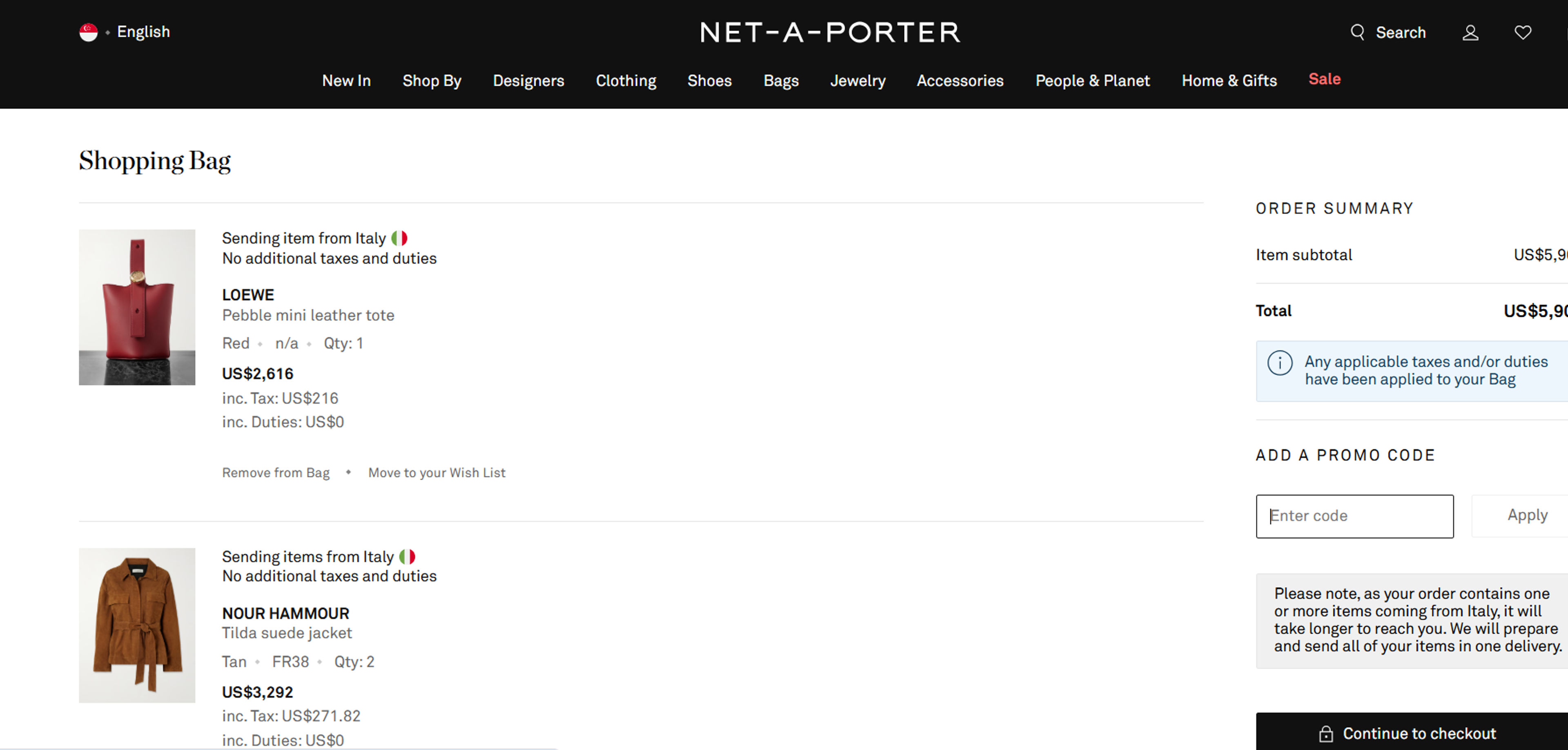 How to use Coupon for Net-A-Porter