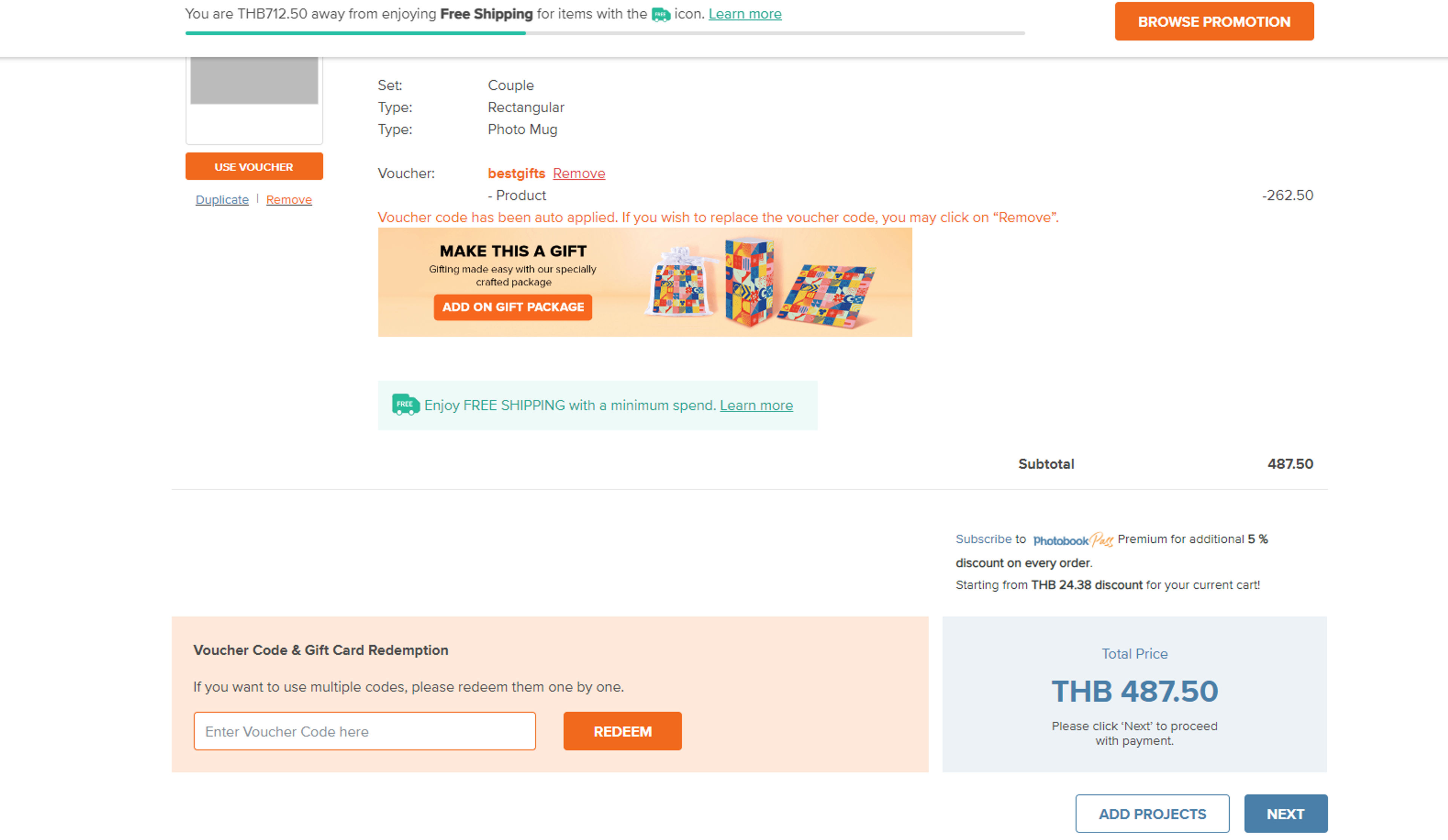 How to use coupon for Photobook