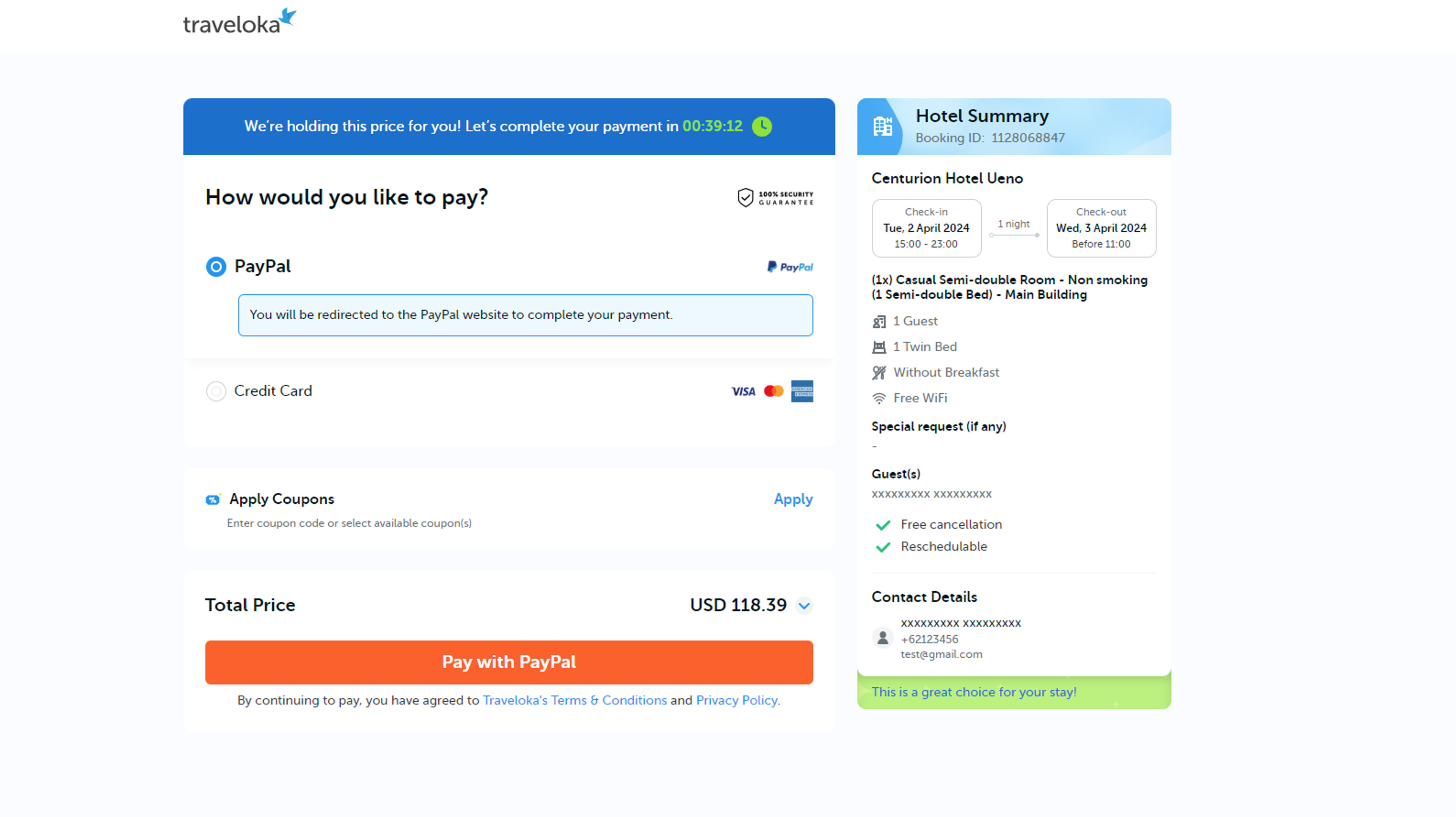 How to use Coupon for Traveloka