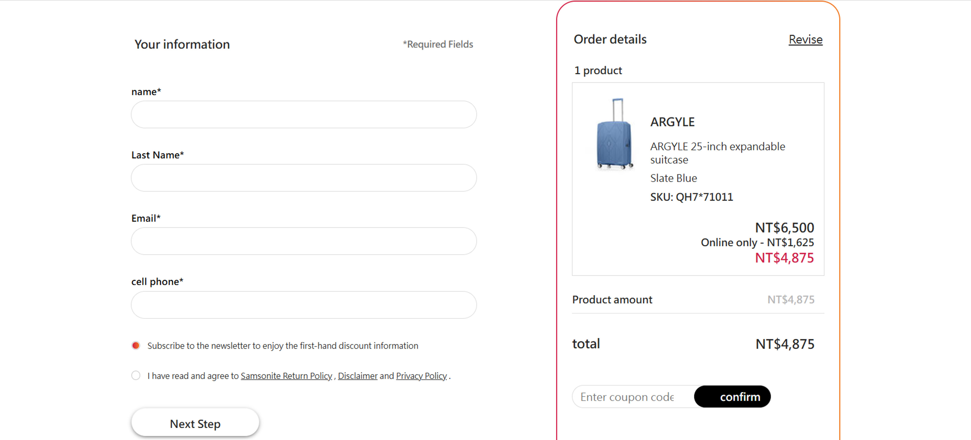 How to use Coupon for American Tourister