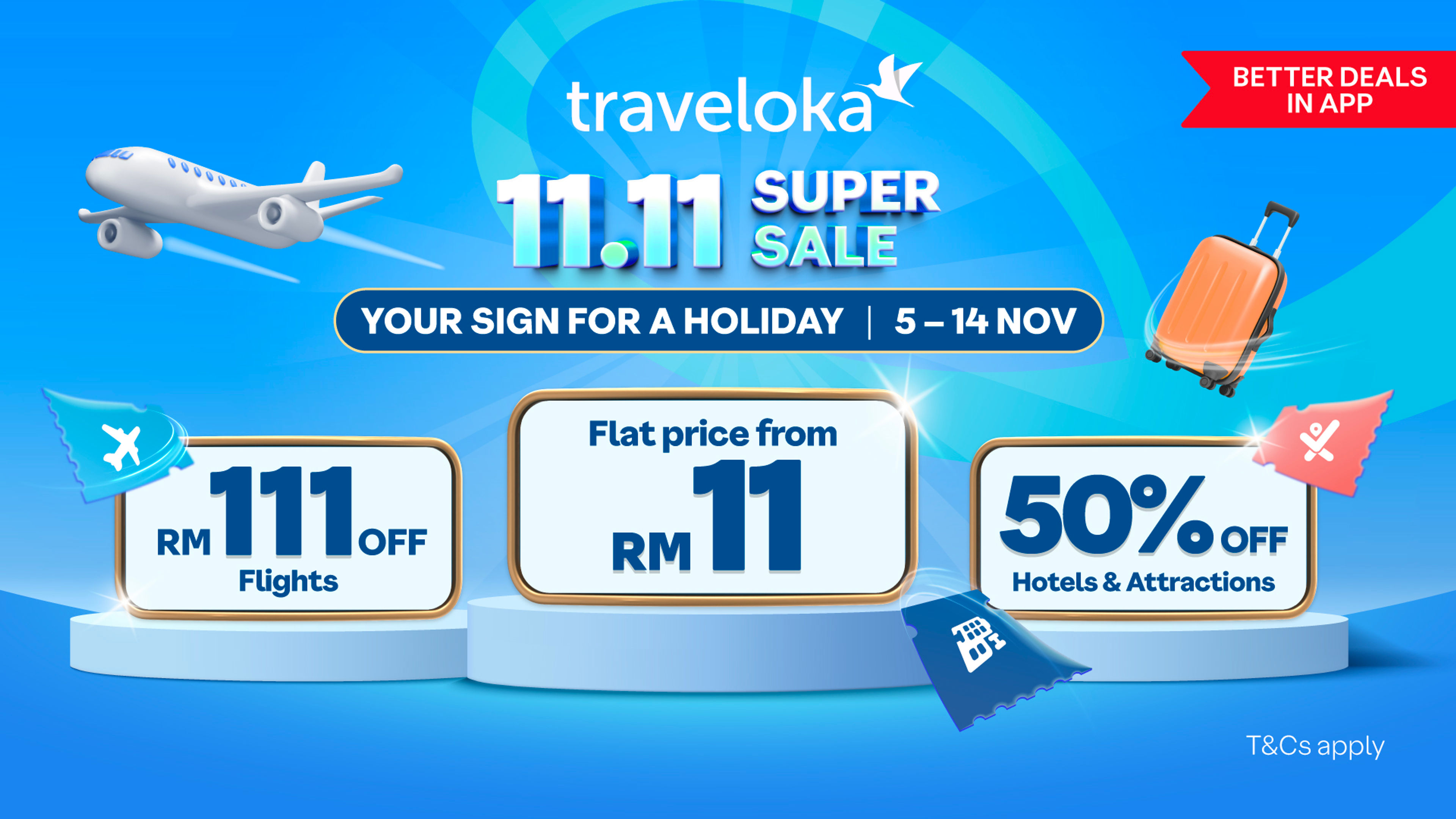 11.11 sale banner image