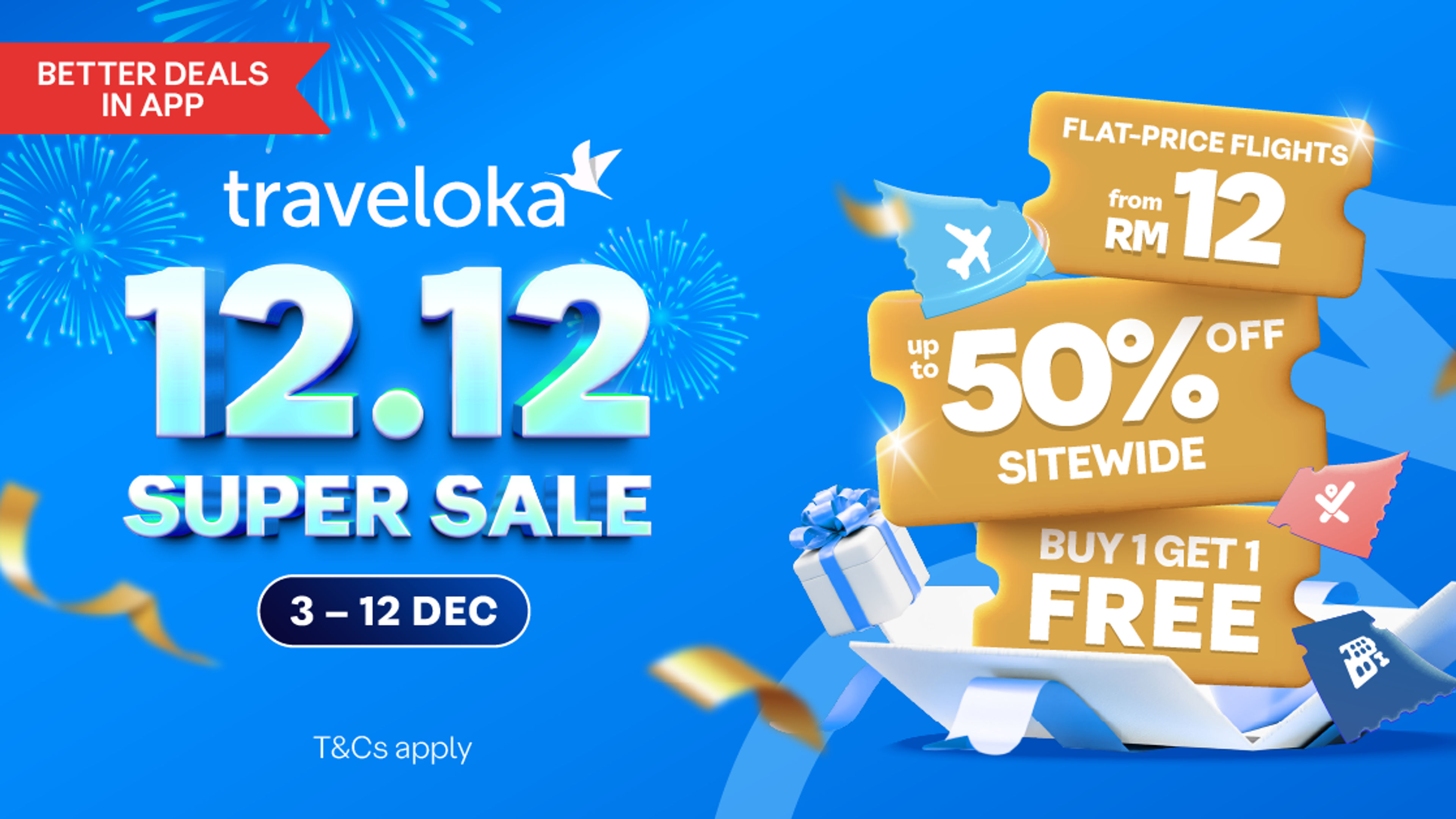 12.12 Sepanduk Jualan - Traveloka MY