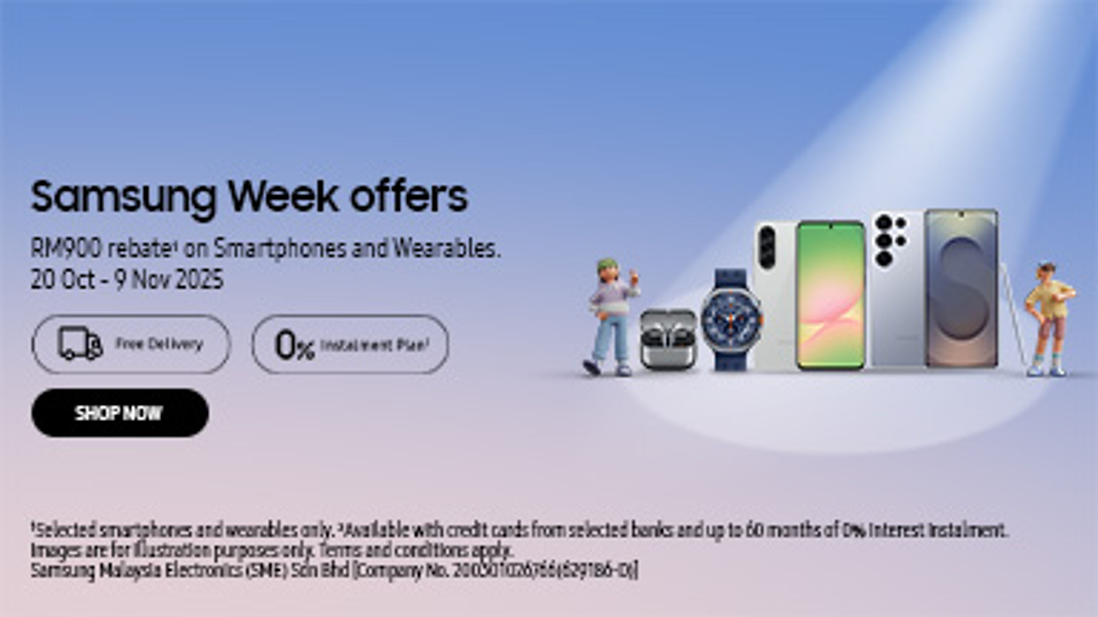 Samsung MY Telefon Pintar & Sepanduk Boleh Pakai