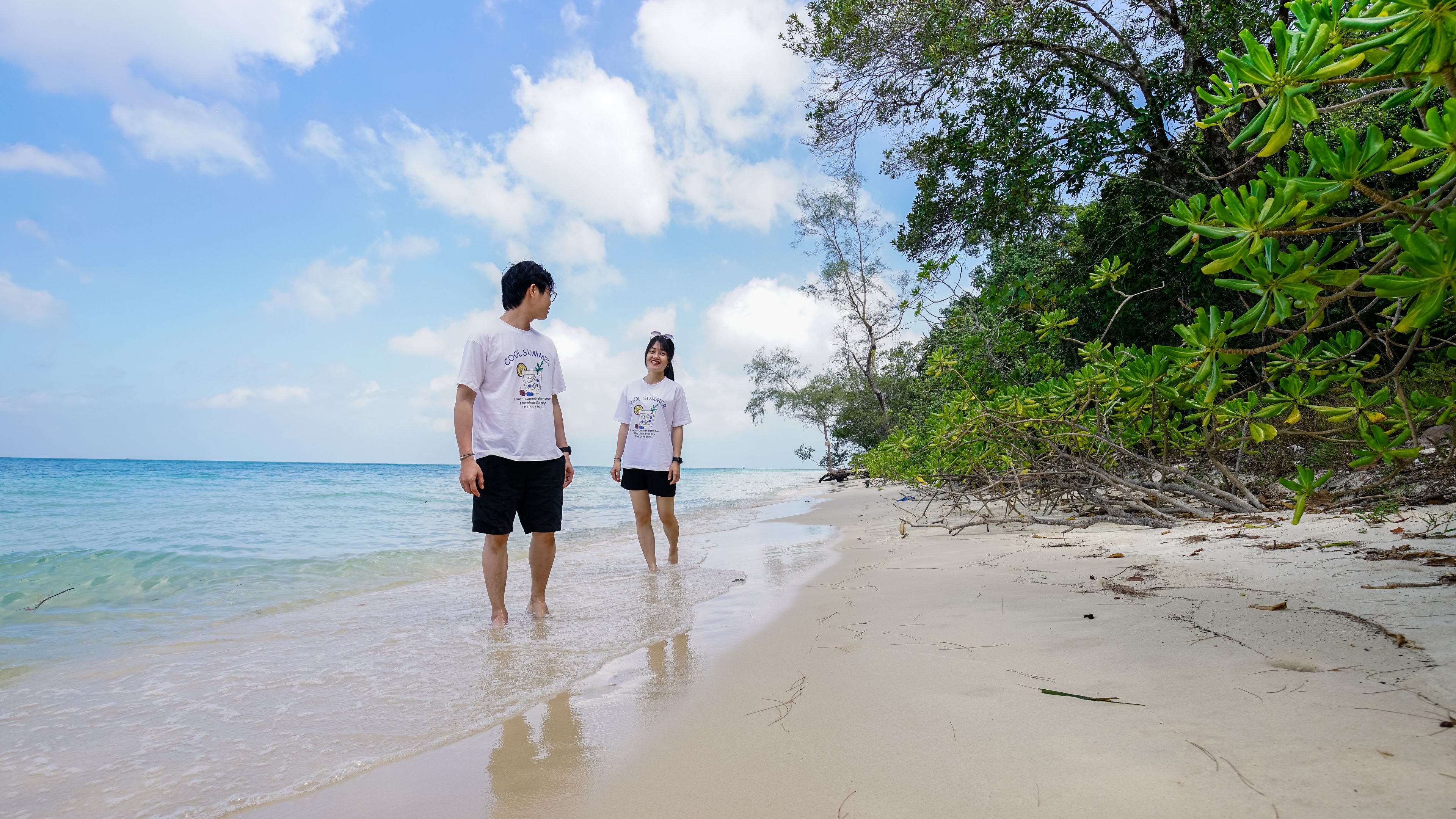 Couple at beach