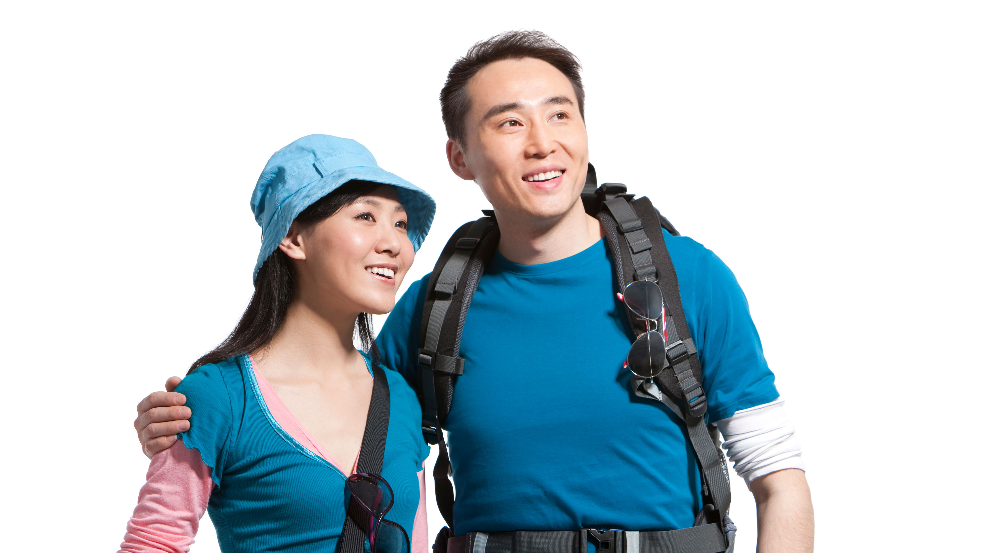 Young couple on a getaway 