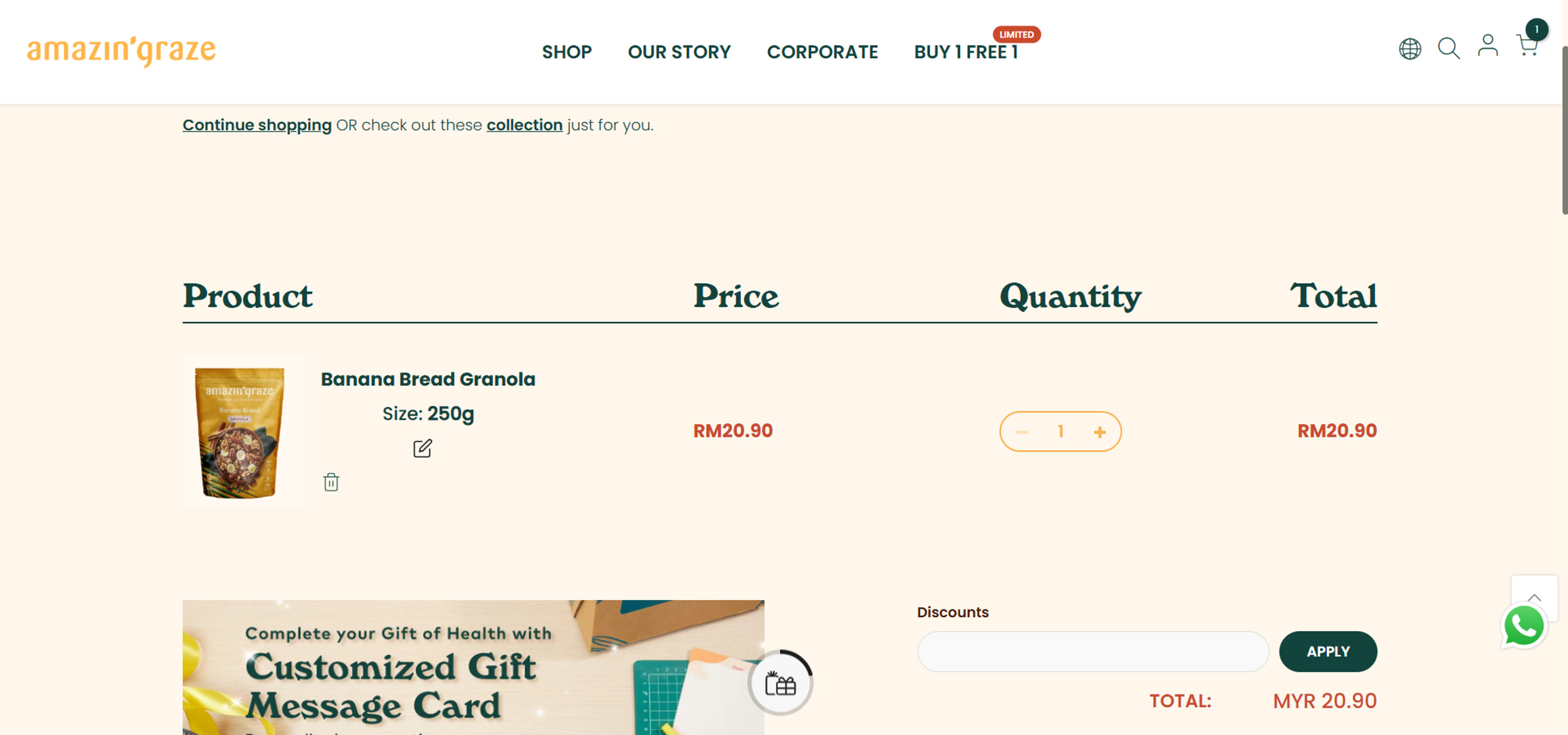 Cara menggunakan kupon untuk Graze yang menakjubkan