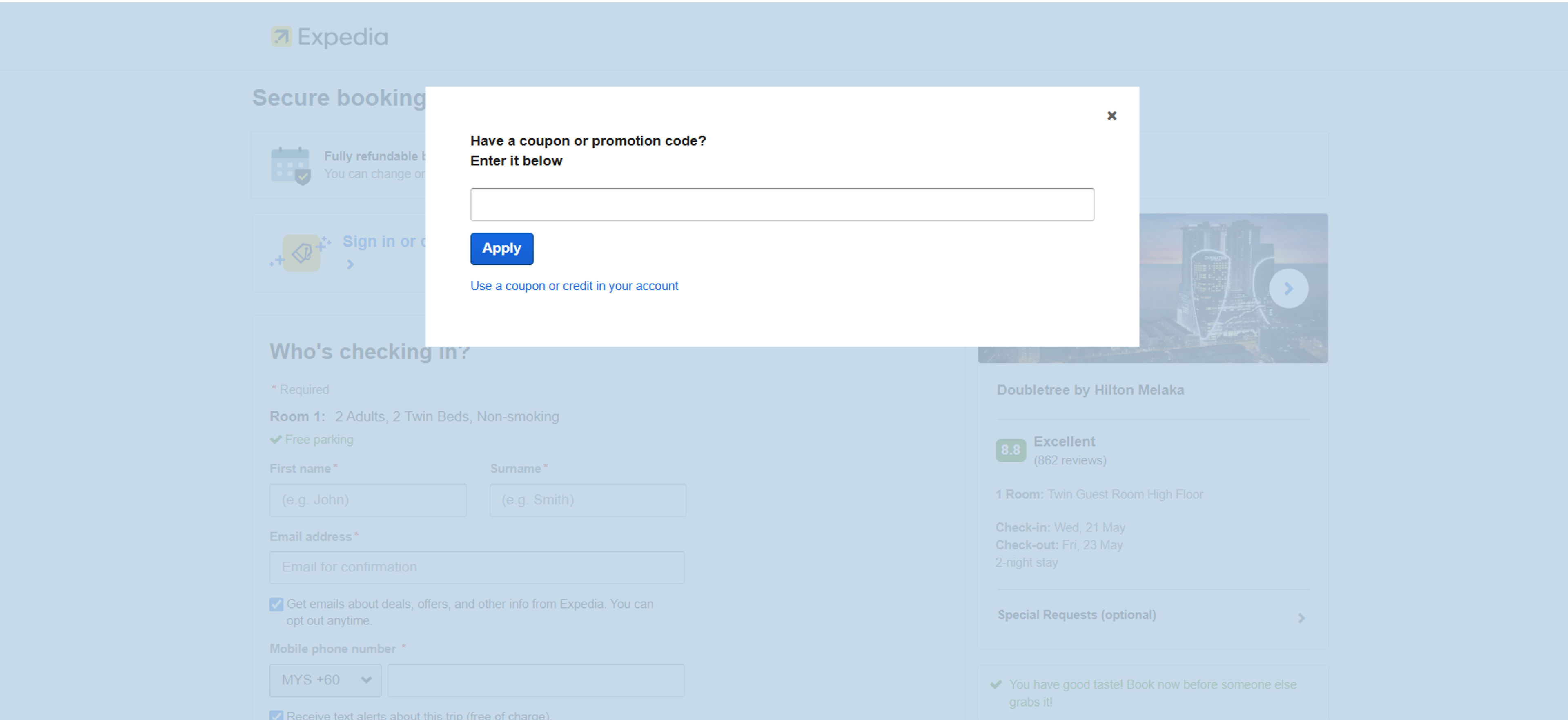 How to Use Coupon for Expedia