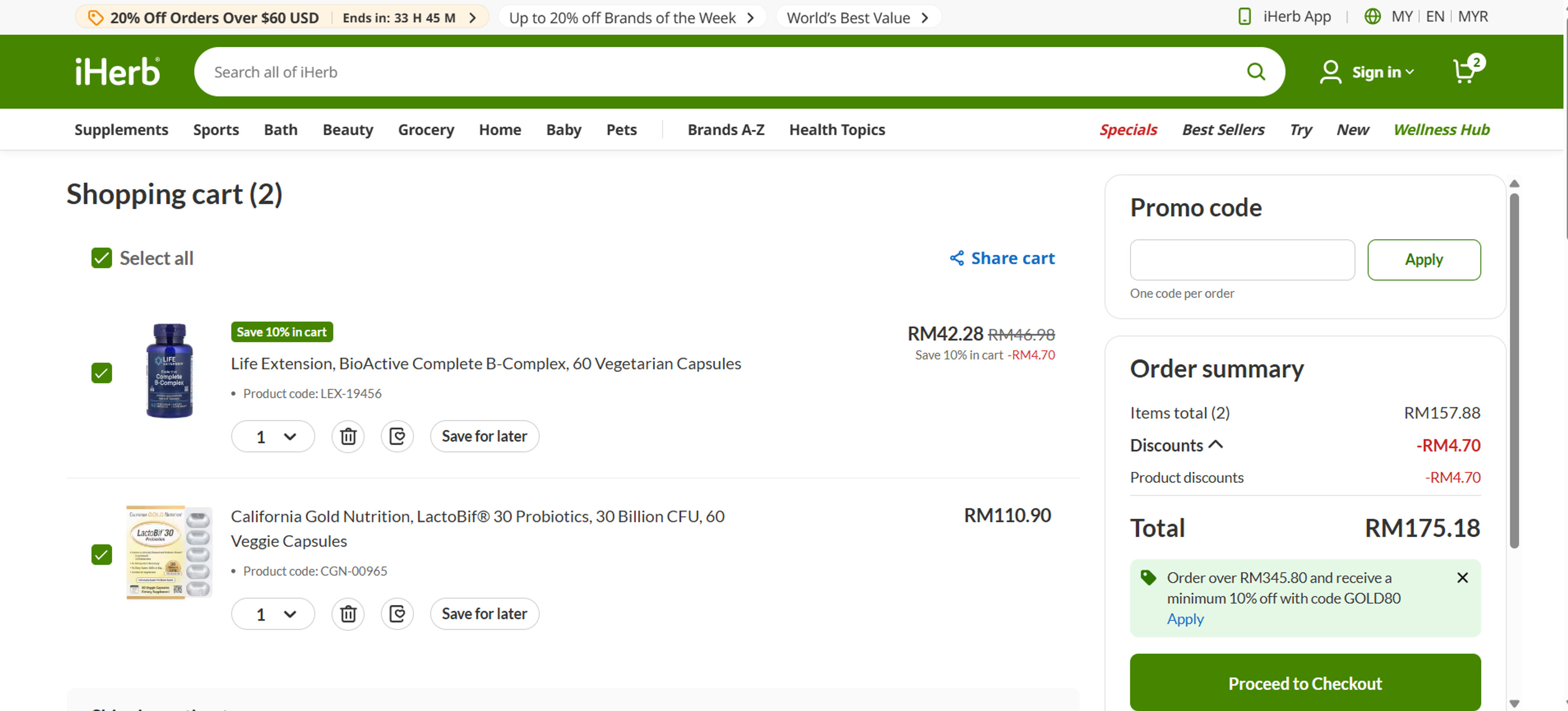 How to use Coupon for iHerb