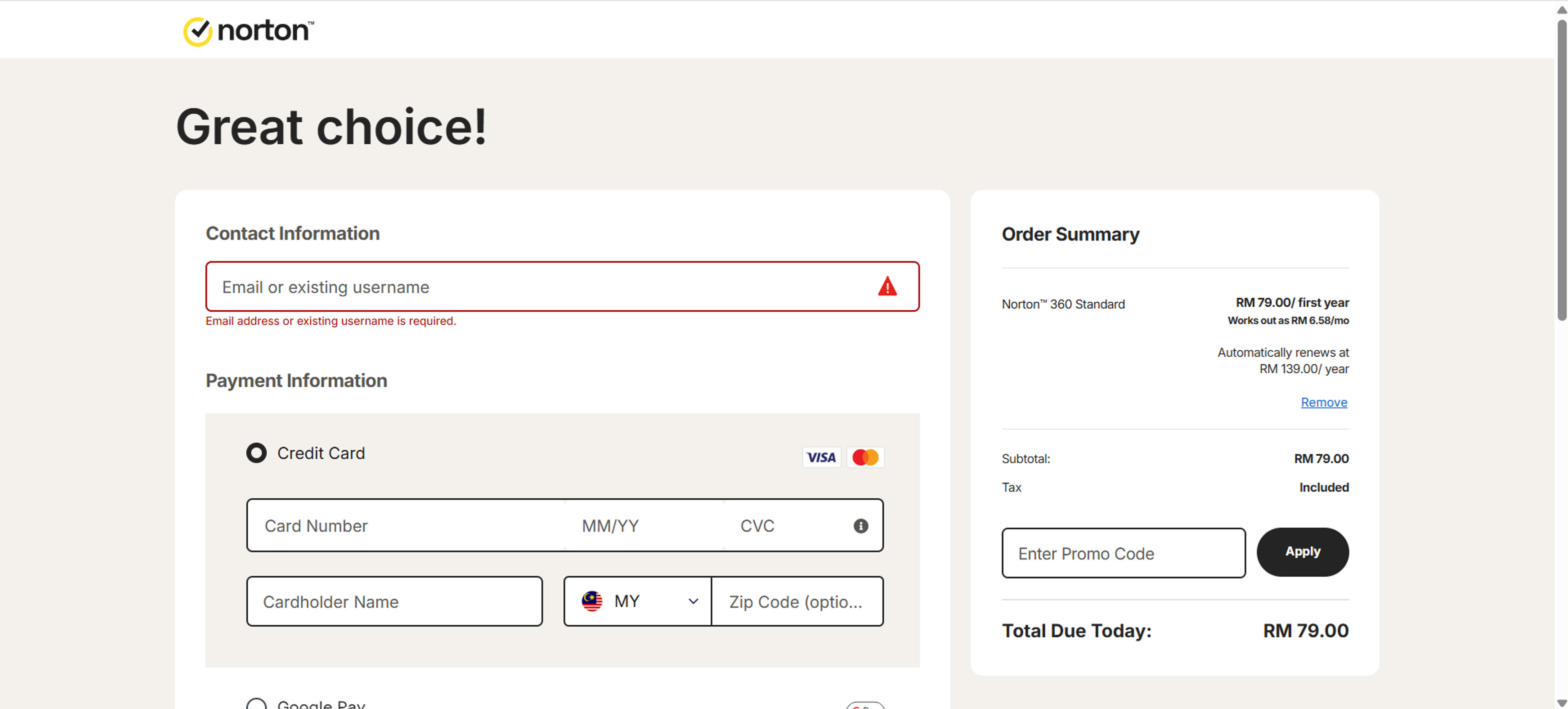 How to use Coupon for Norton