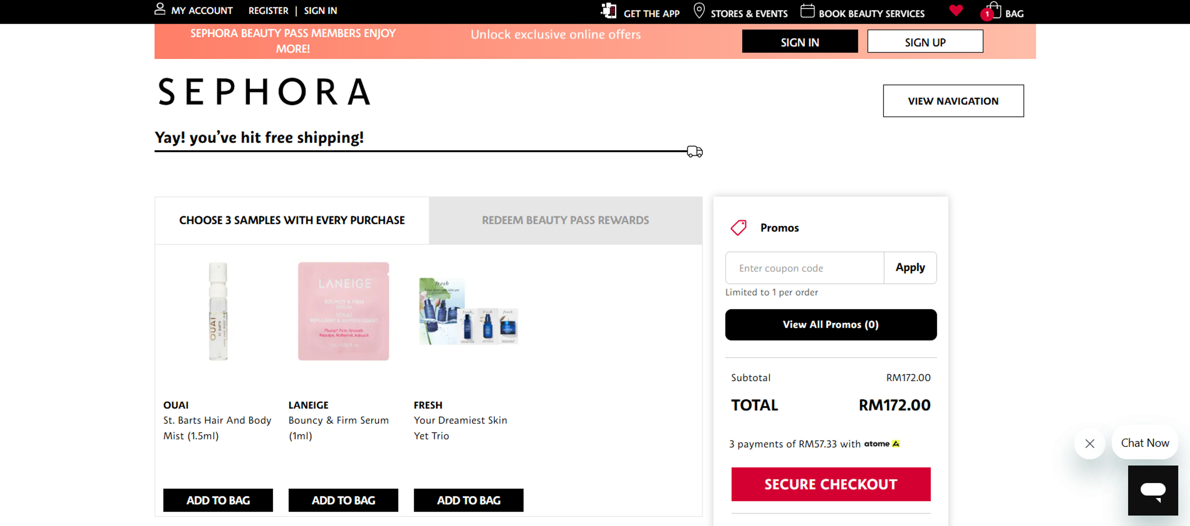 How to use Coupon for Sephora