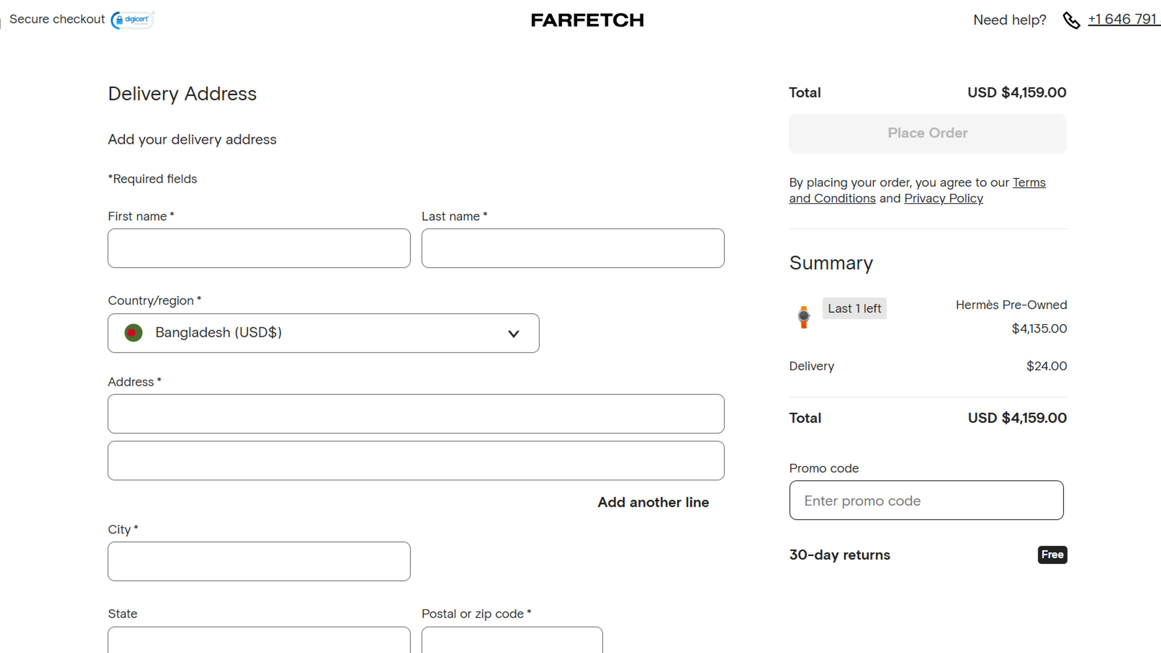 How to use coupon for Farfetch
