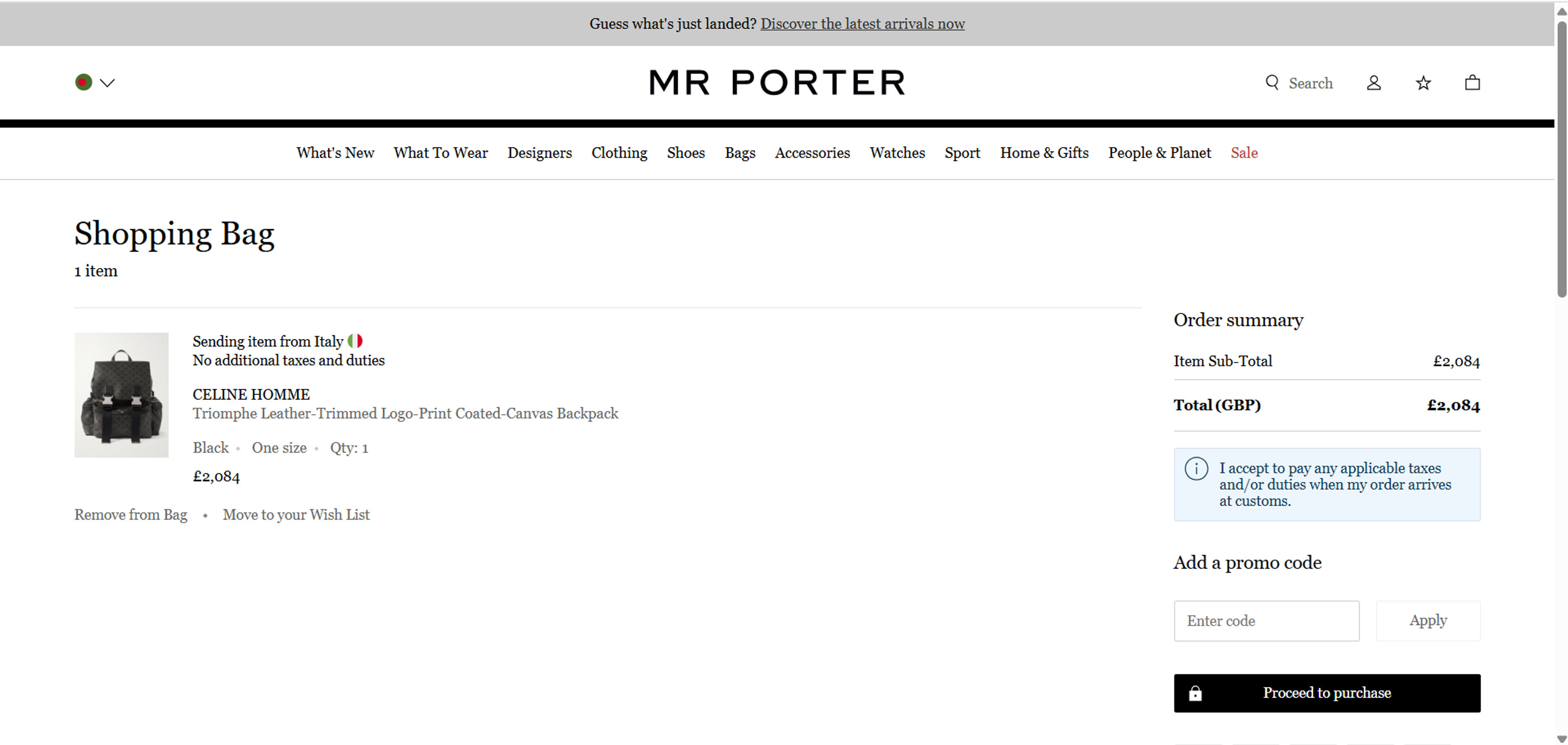 How to use coupon for Mrporter