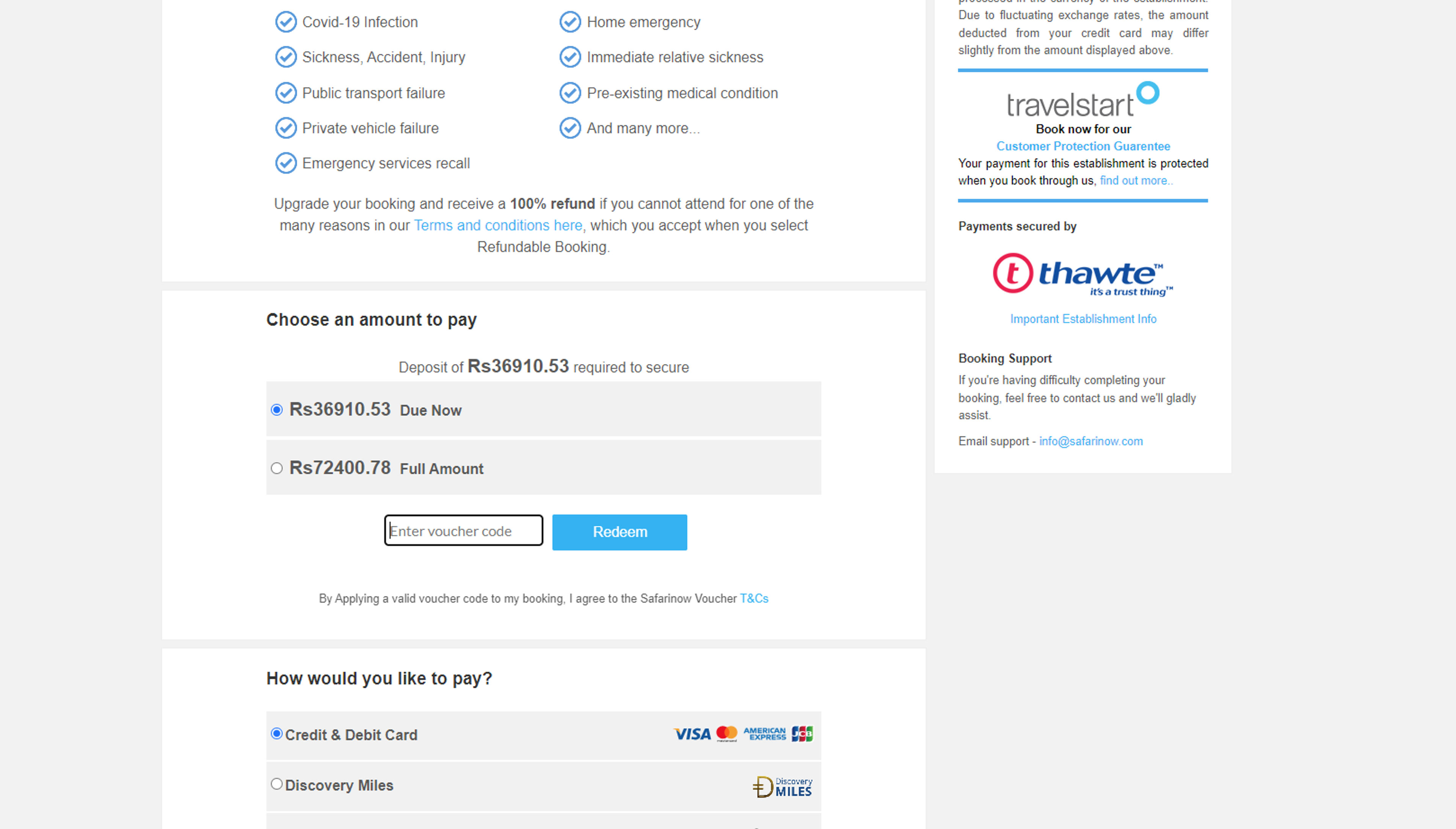 How to use coupon for Travelstart