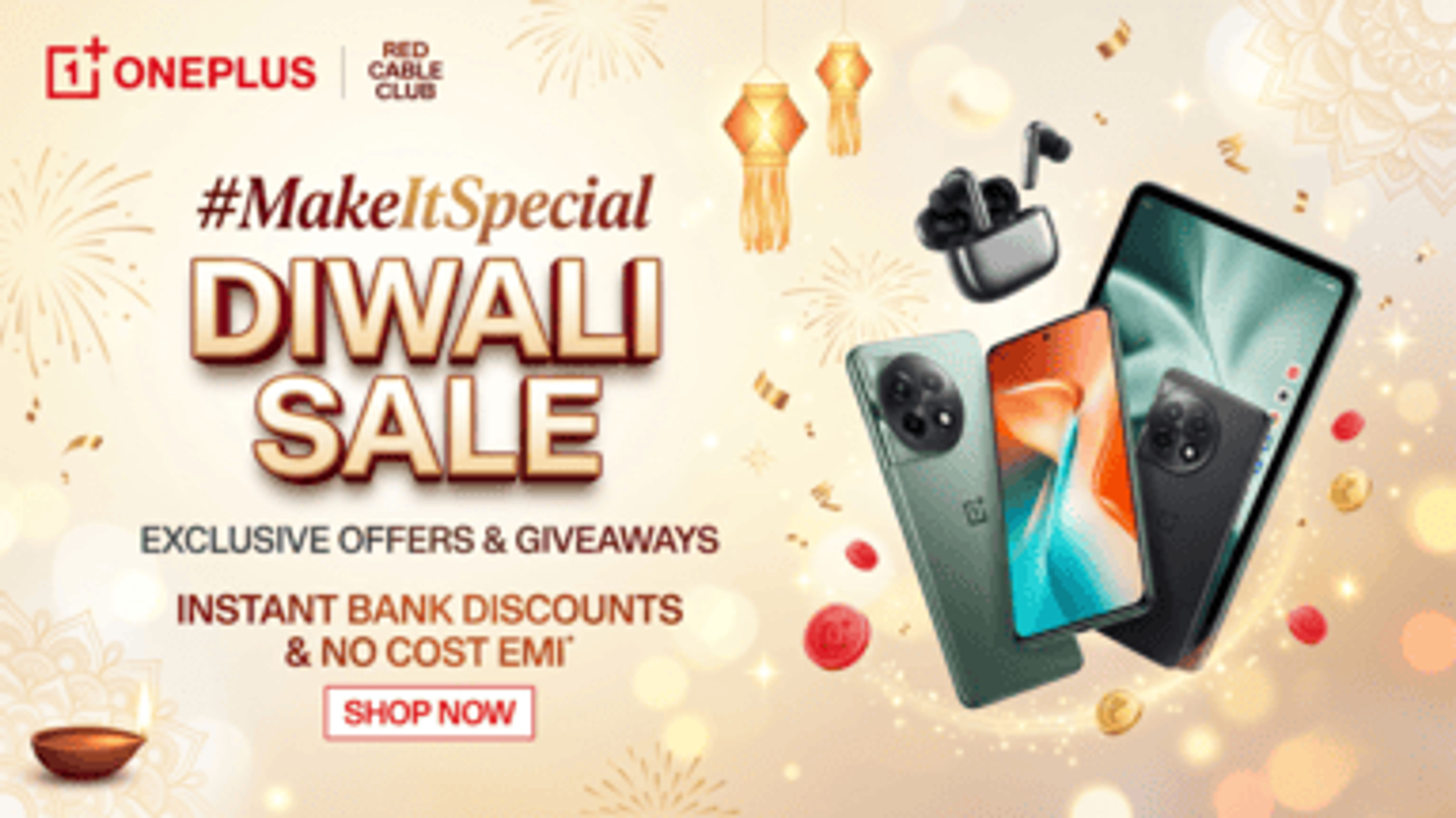 Diwali Sale With Special Deals