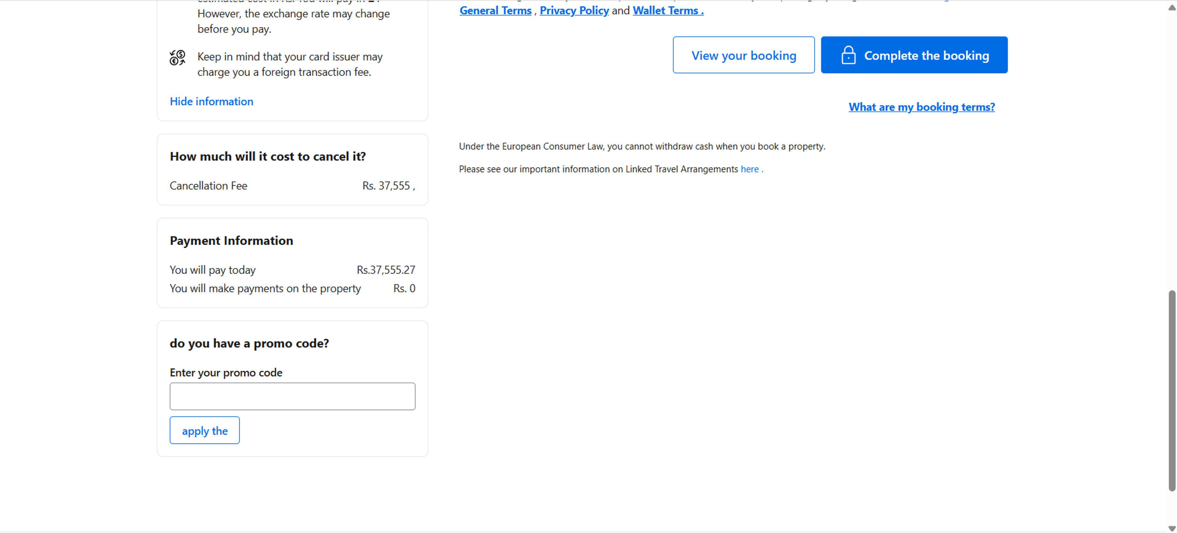 How to use coupon for booking.com