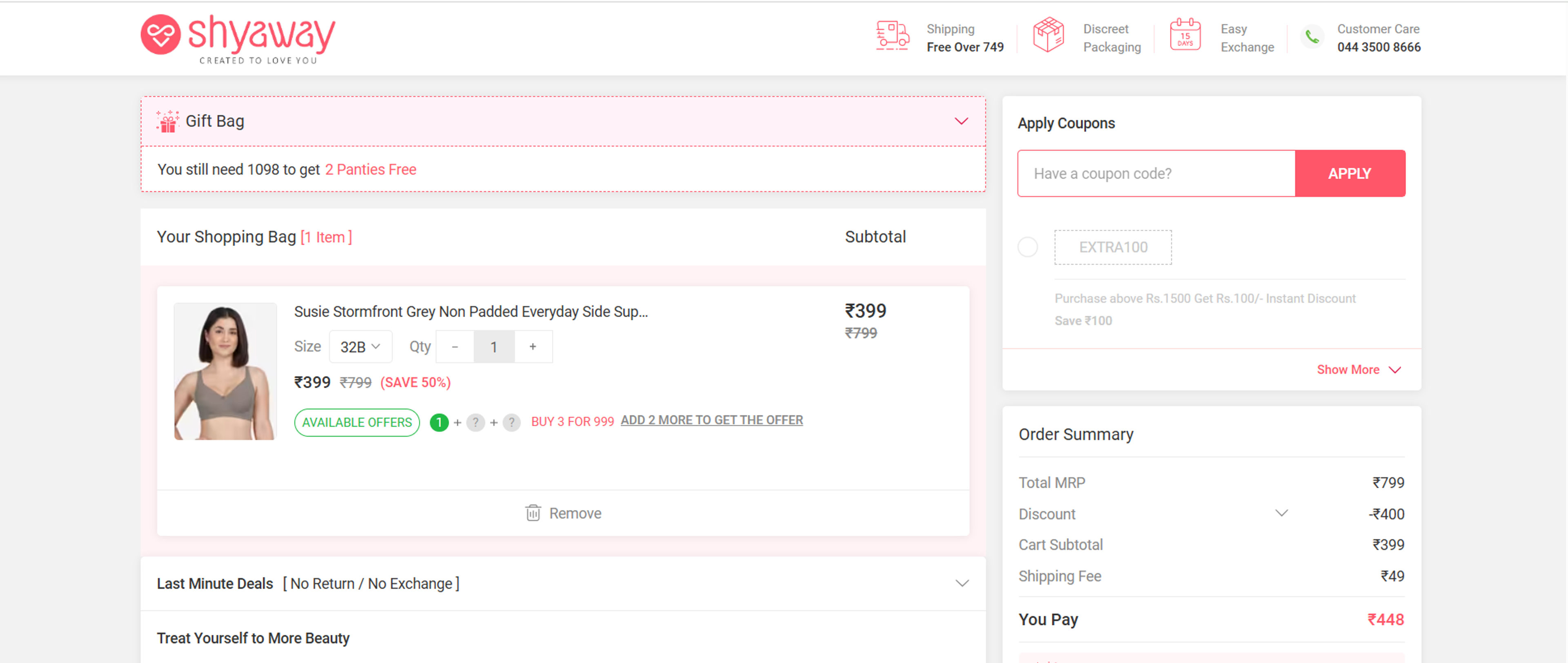 How to use coupon for Shyaway