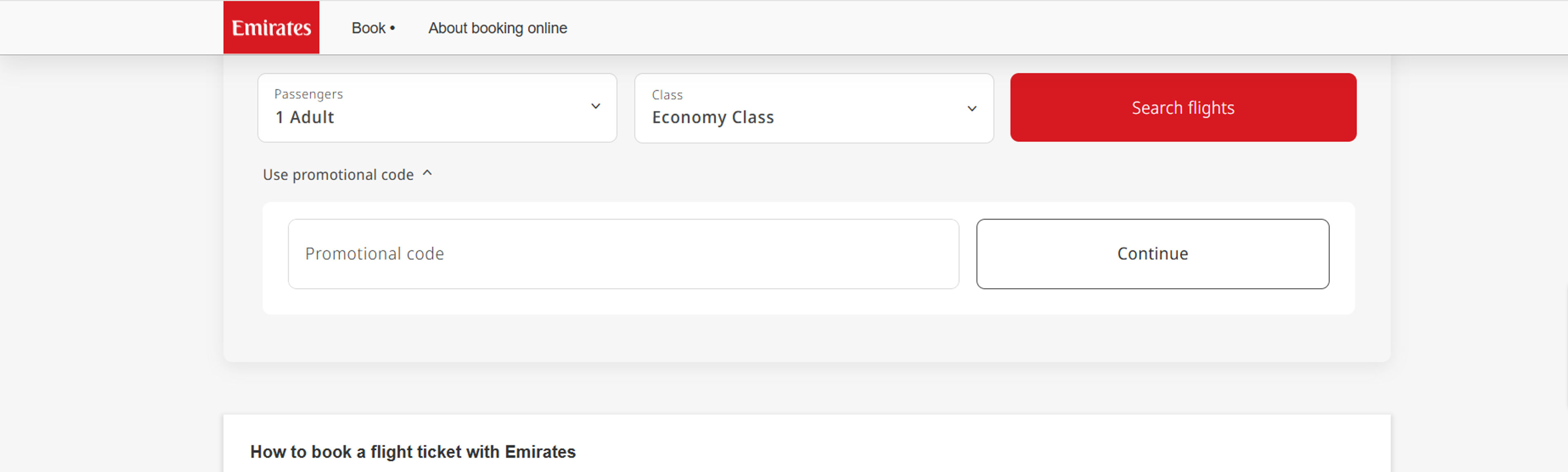 How to use coupon for Emirates