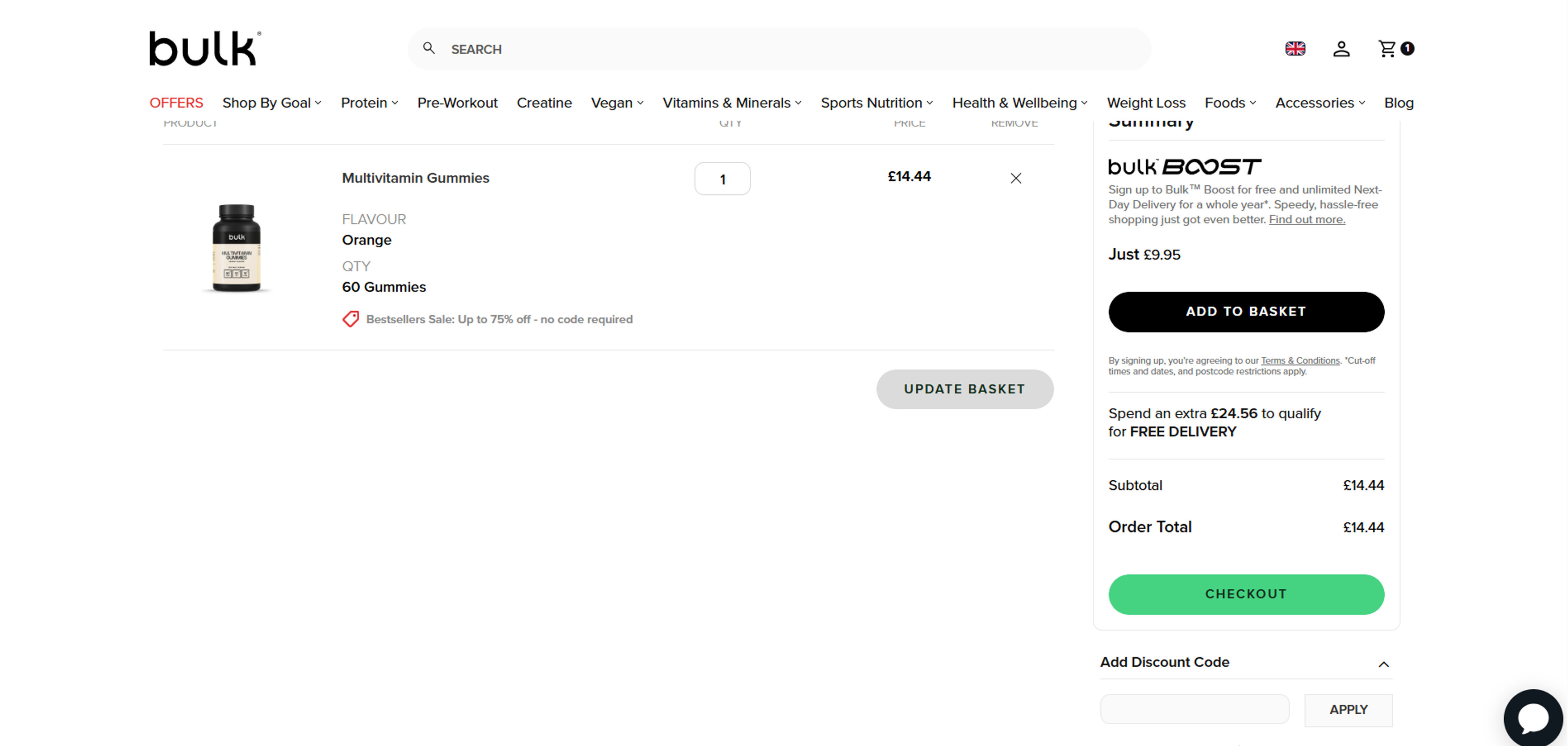 How to use coupon for Bulk