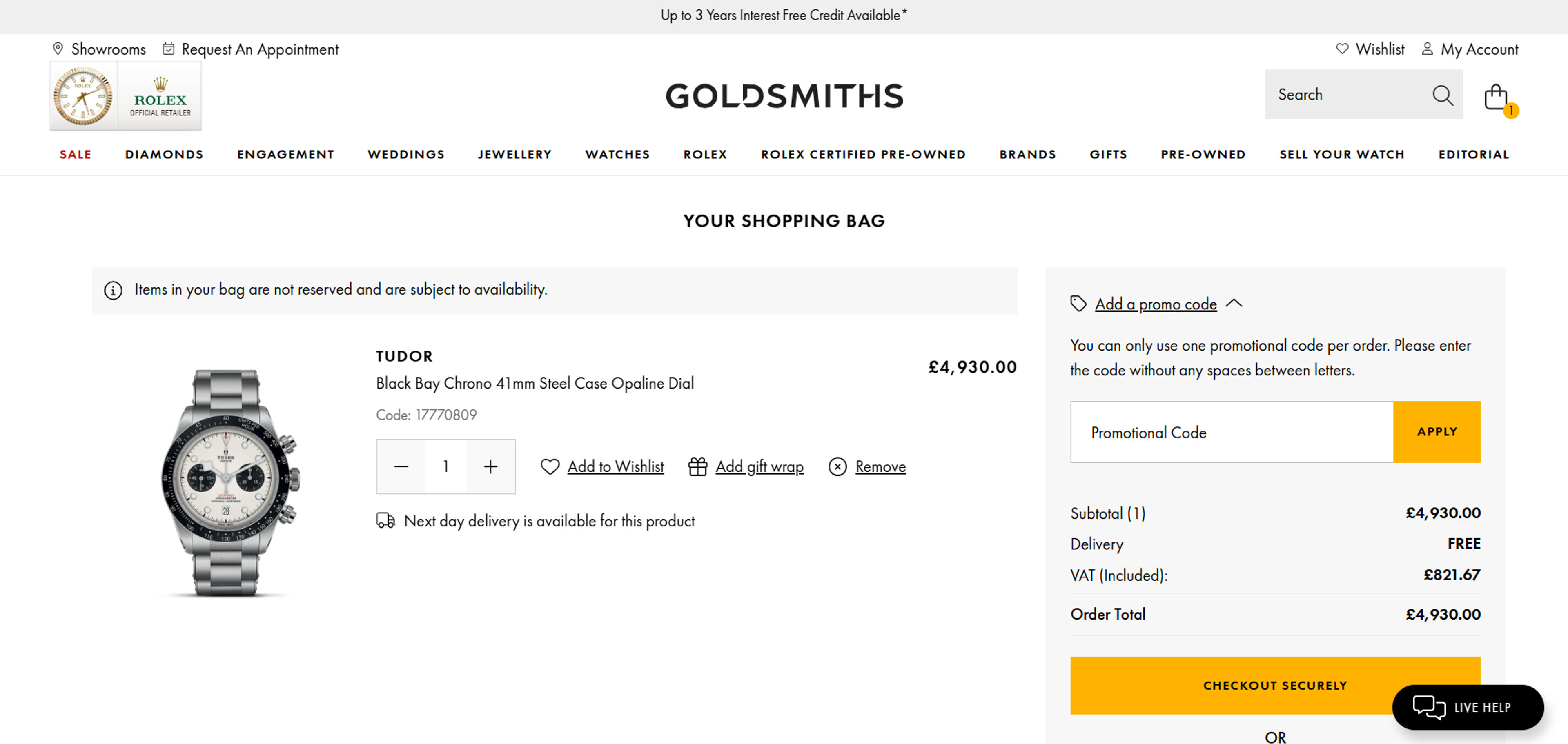 How to use coupon for Goldsmiths