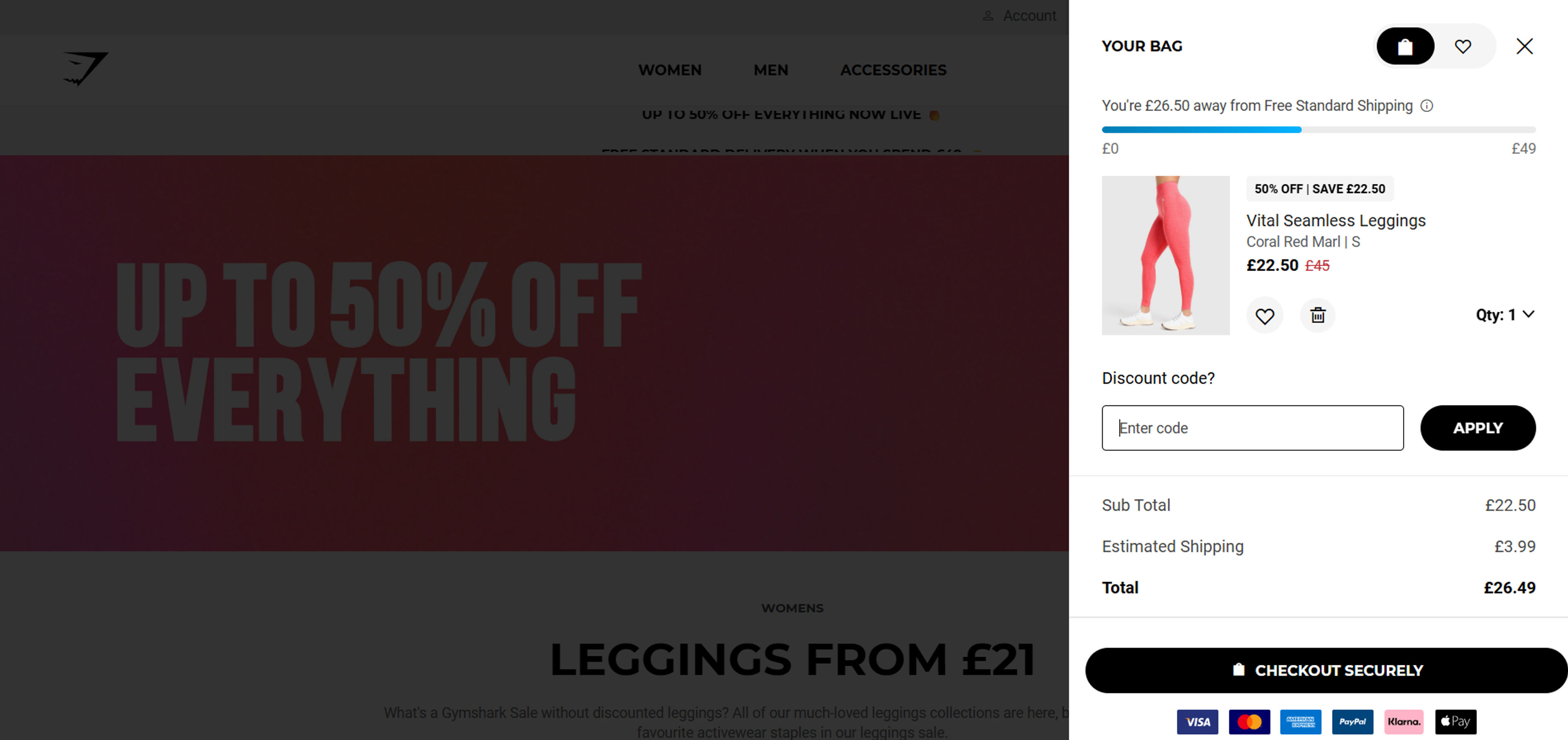 How to use coupon for Gymshark