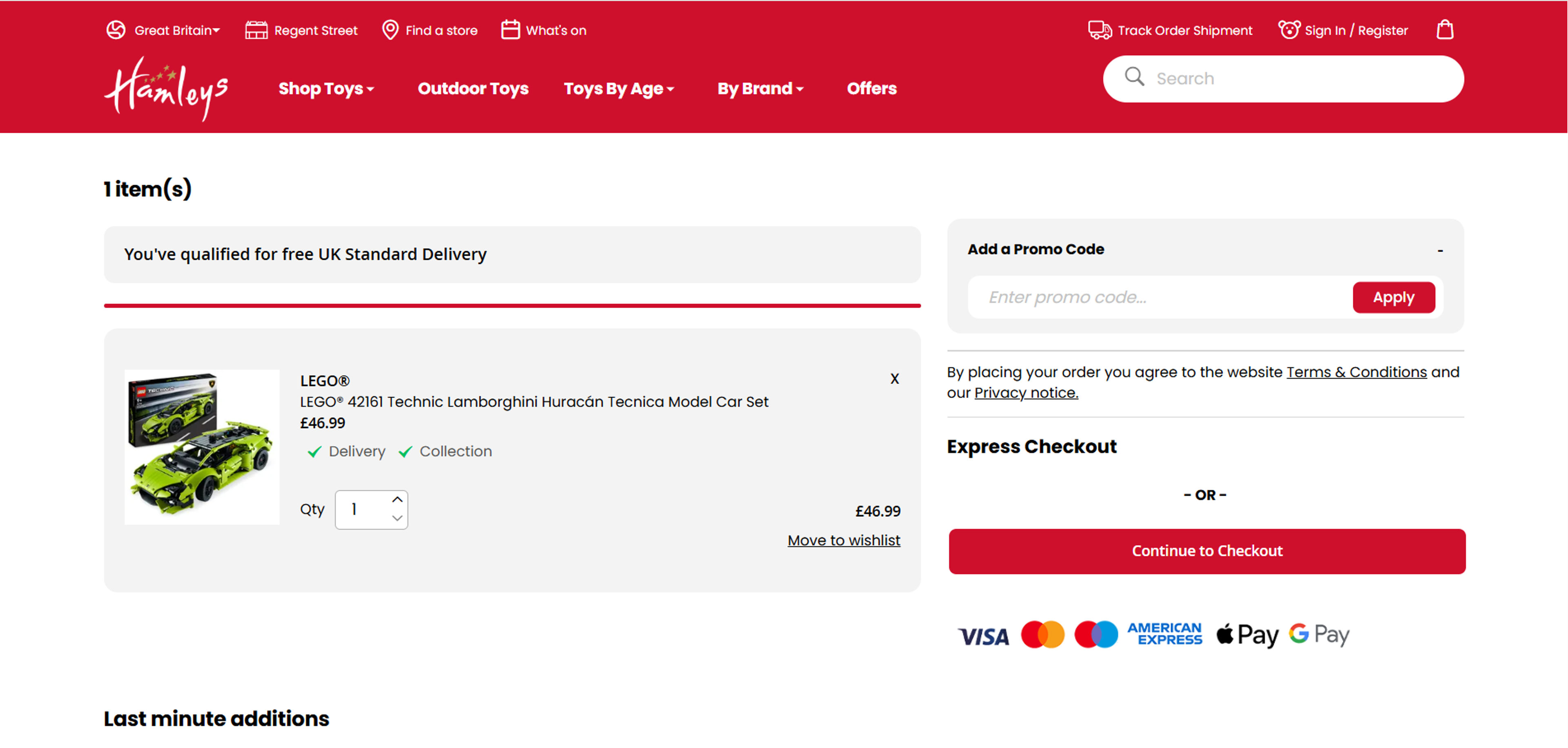 How to use coupon for Hamleys