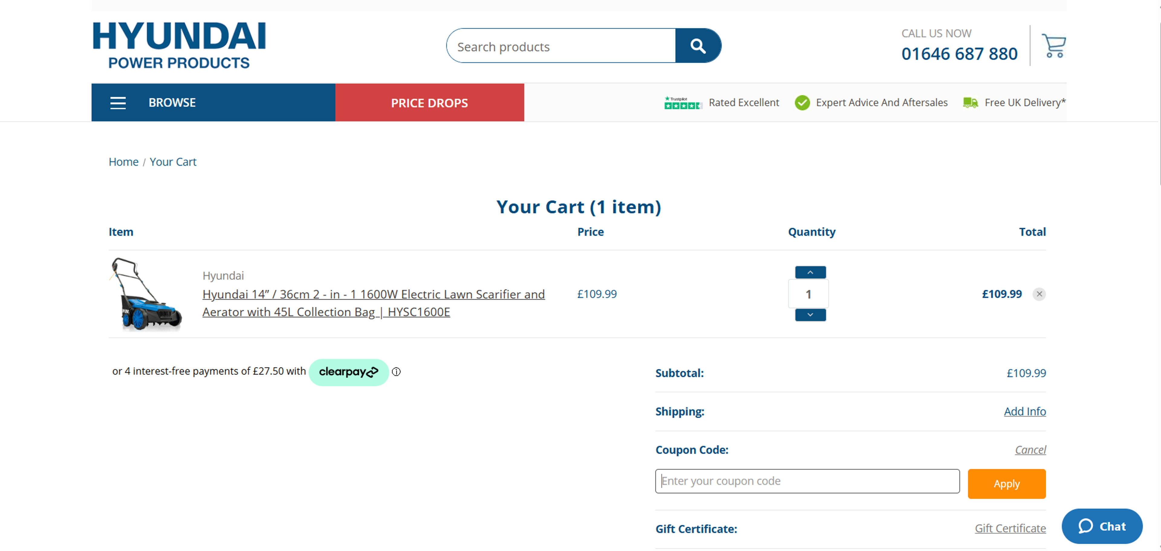 How to use coupon for  Hyundai Power Products