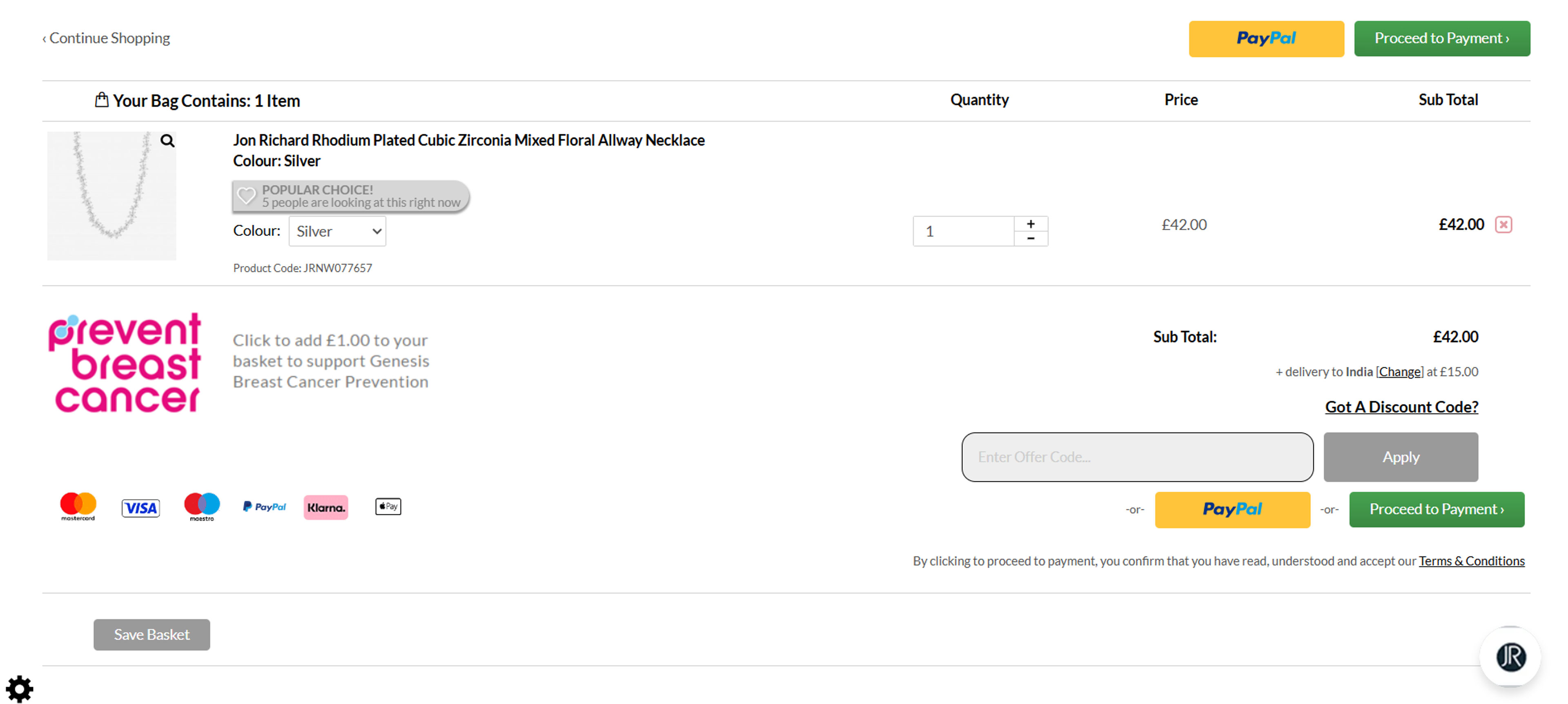 How to use Coupon for Jon Richard