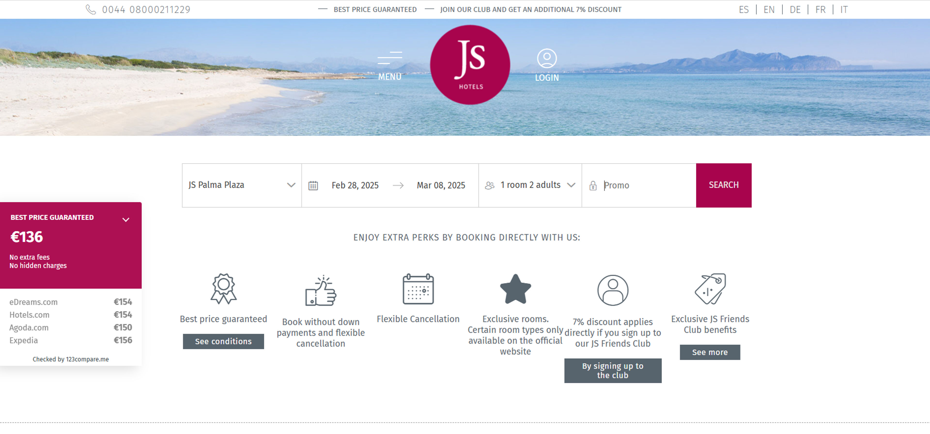 How to use coupon for JSHotels