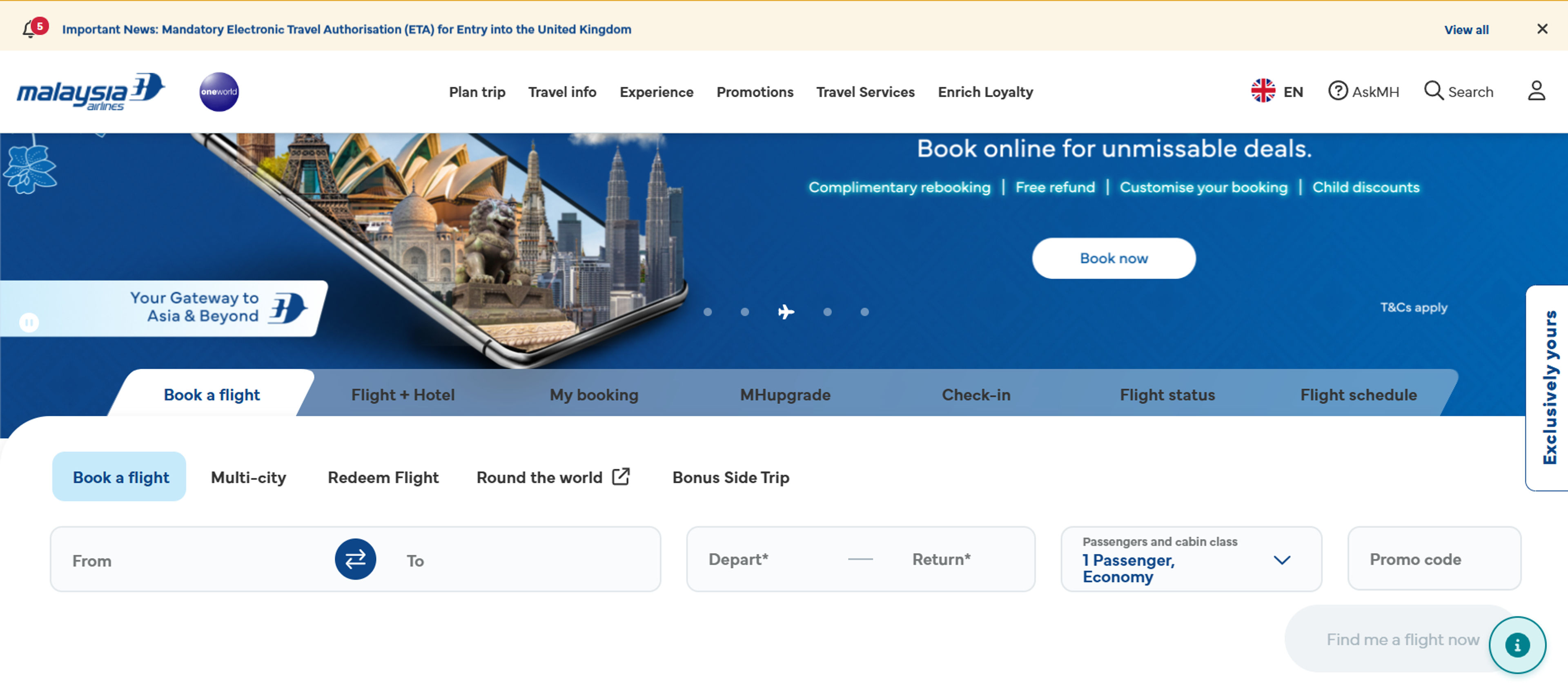 How to Use Coupon for Malaysia Airlines
