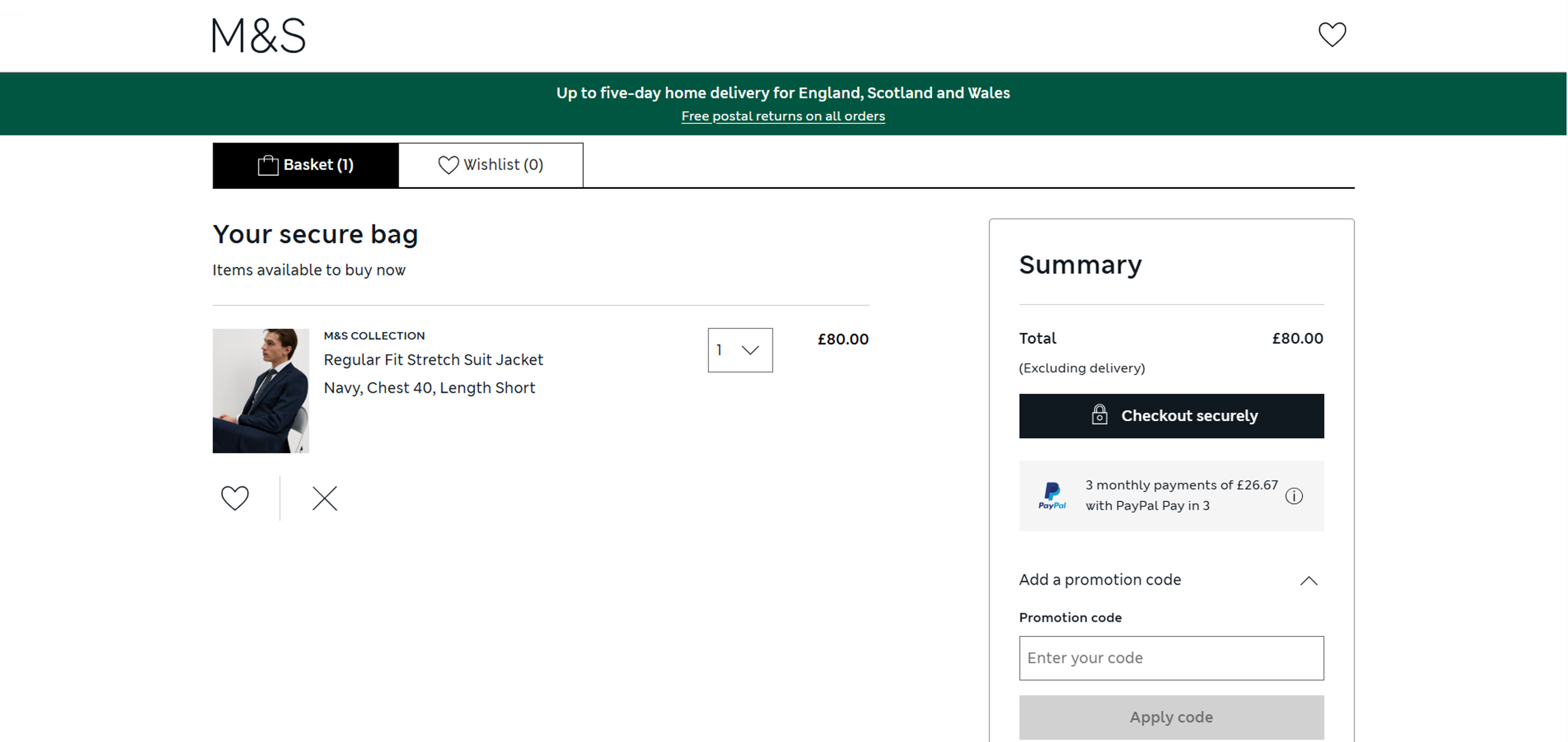 How to use coupon for Marks & Spencer