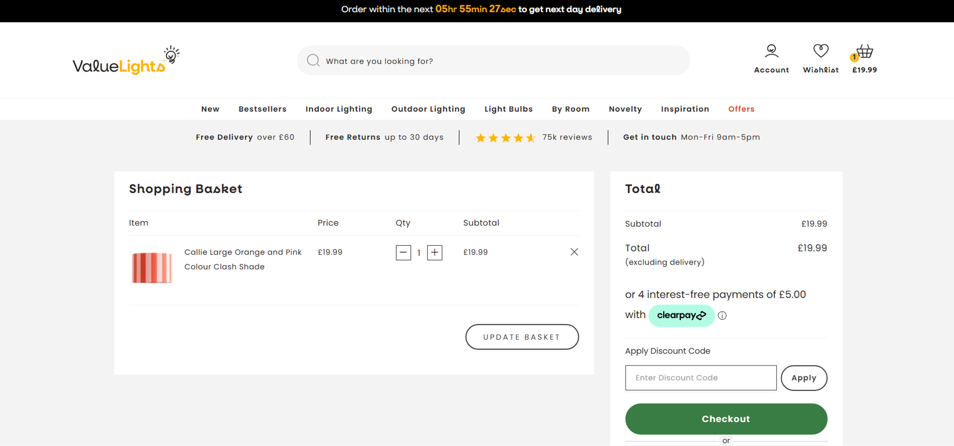 How to use coupon for Value Lights