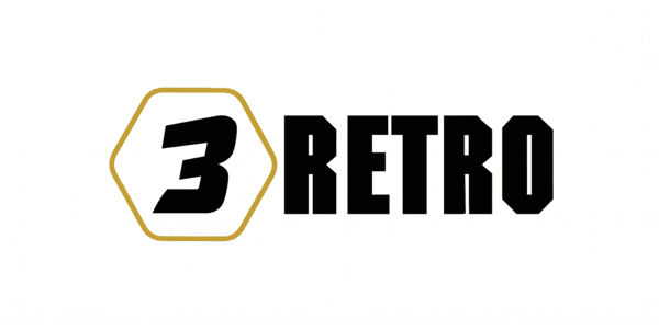 3retro brand logo